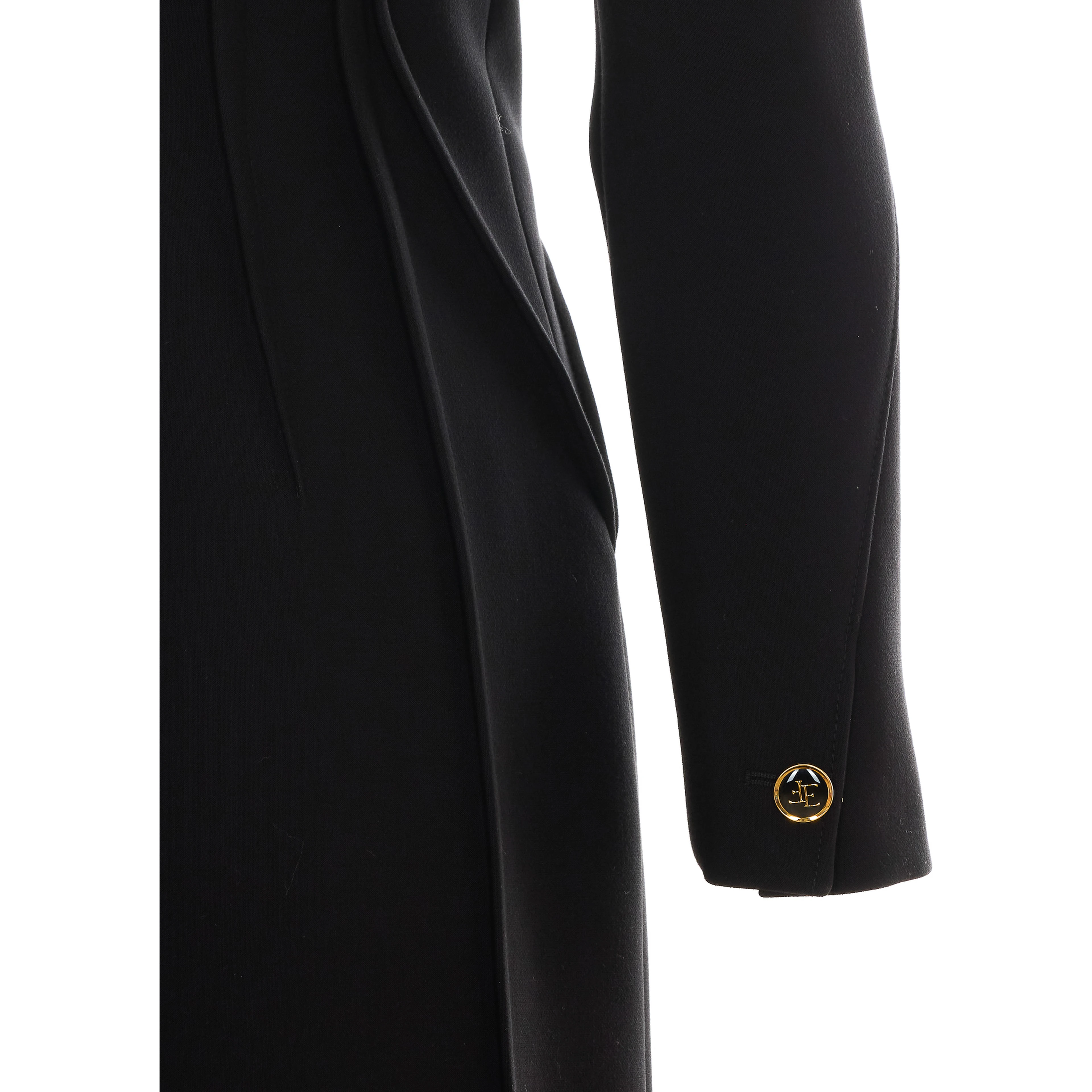 ELISABETTA FRANCHI Coats Black