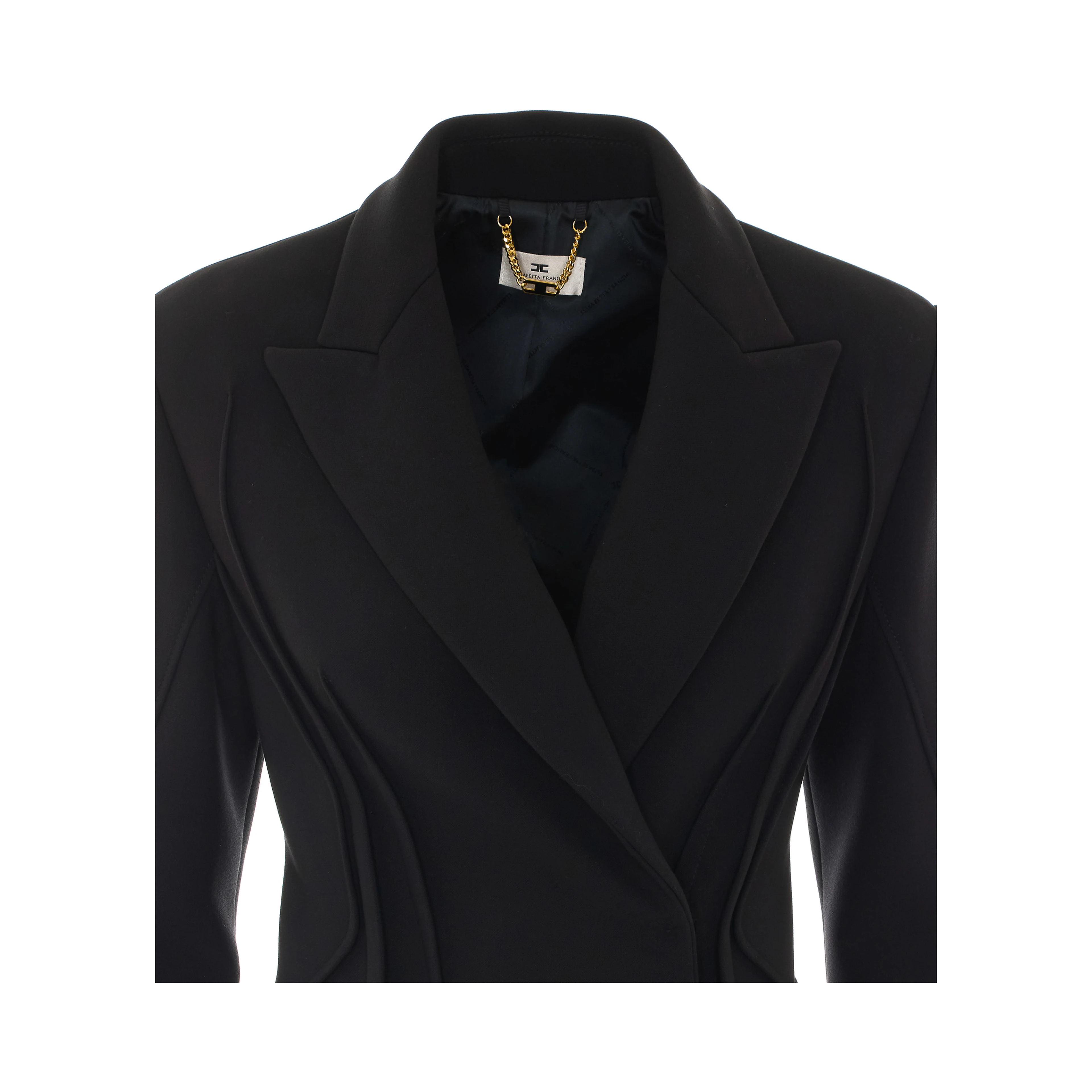 ELISABETTA FRANCHI Coats Black