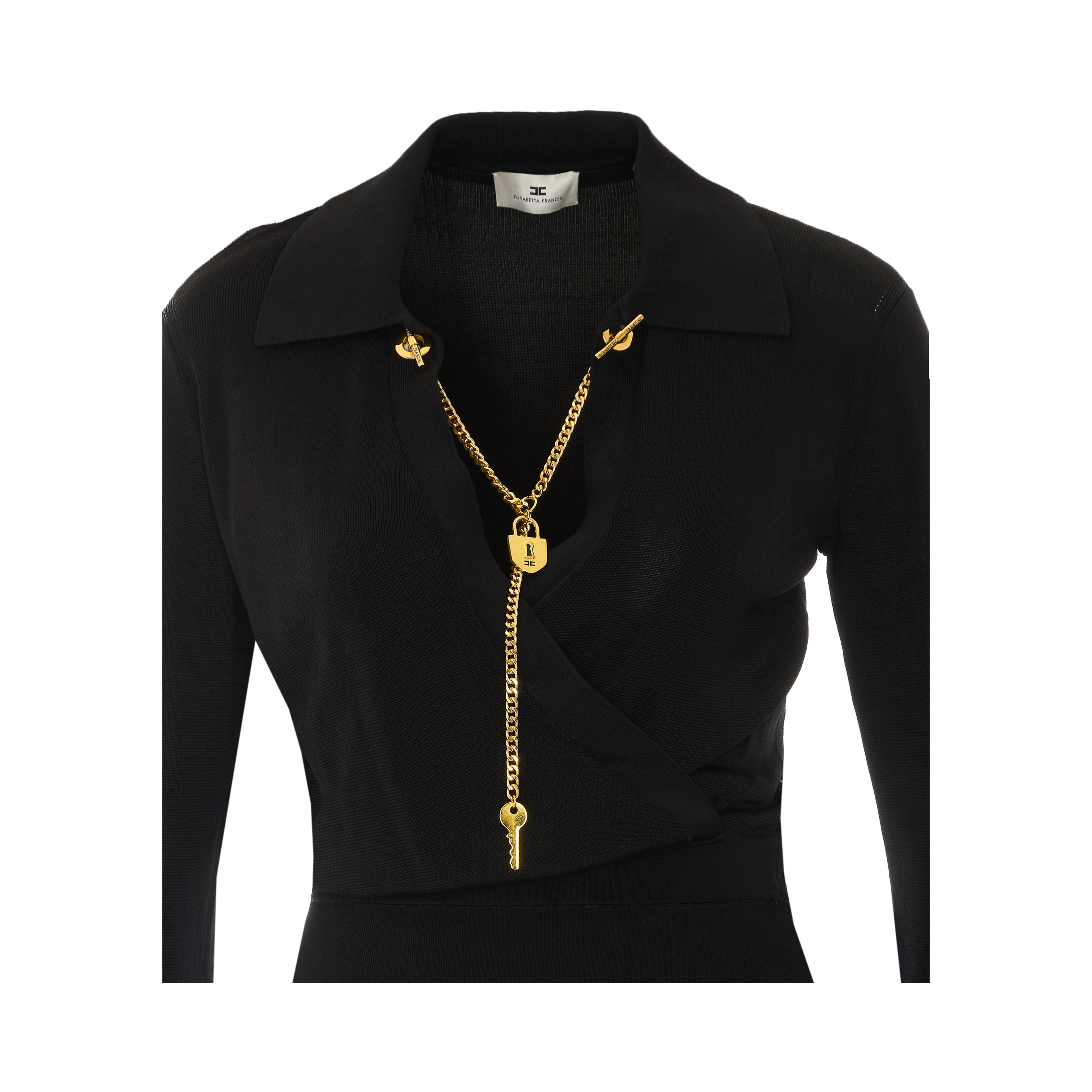 ELISABETTA FRANCHI Dresses Black