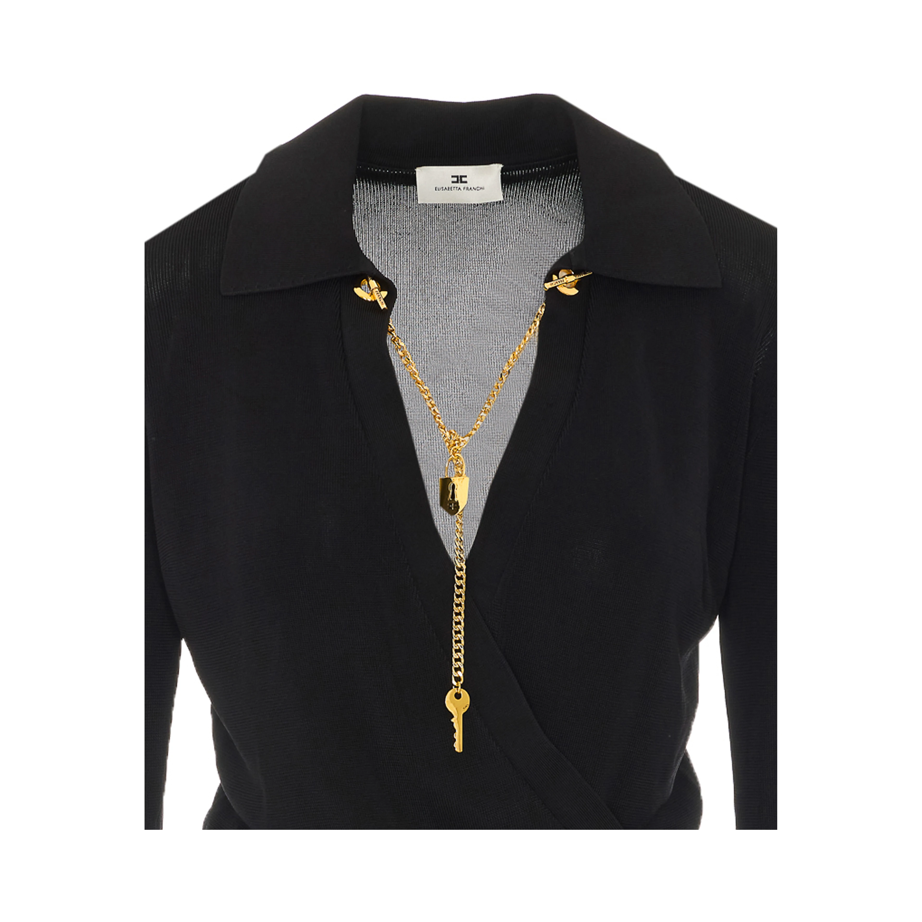 ELISABETTA FRANCHI Top Black