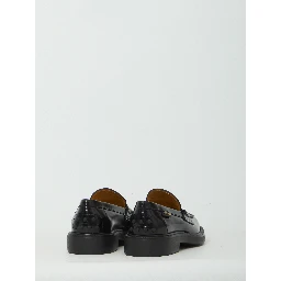Leather loafers