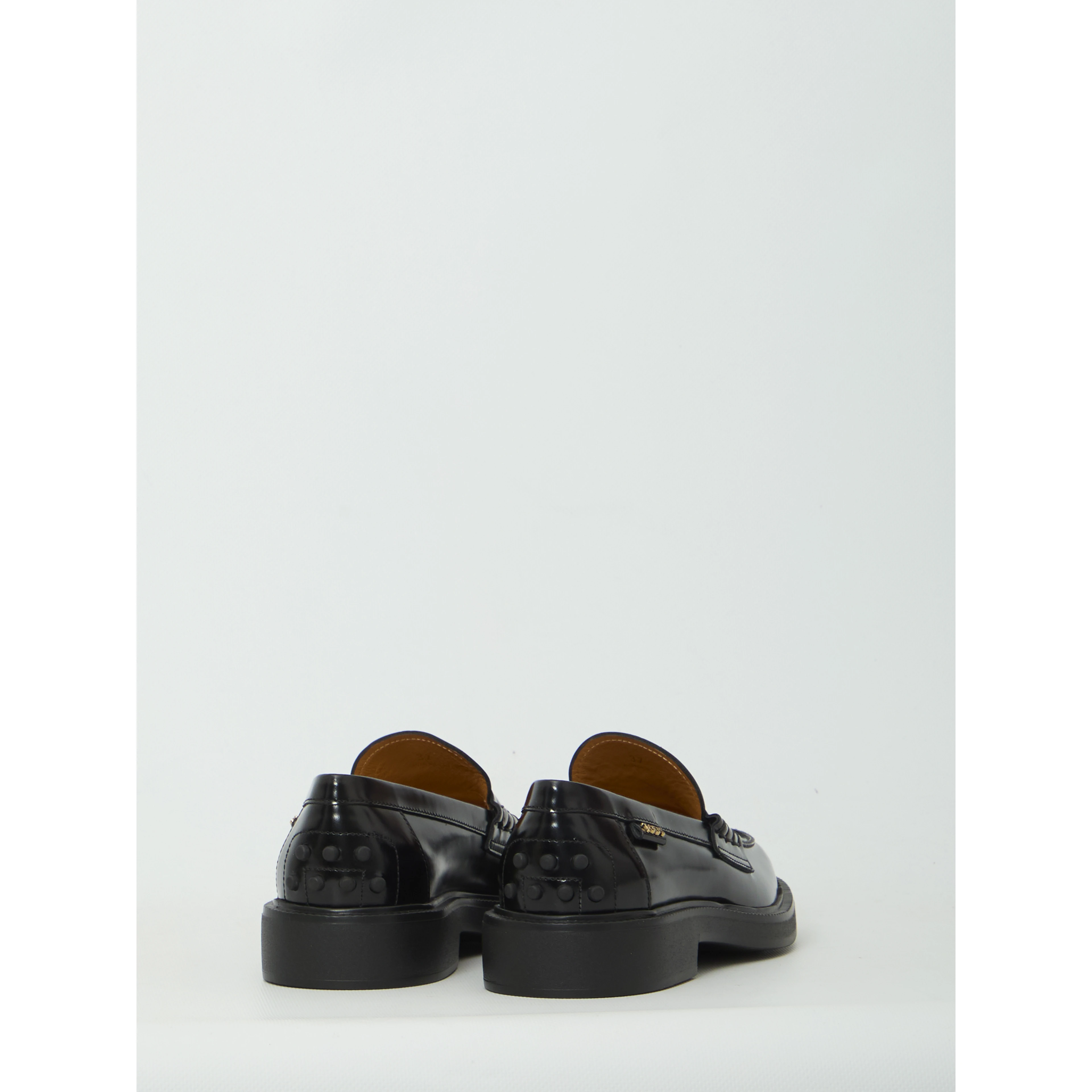 Leather loafers