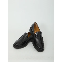 Leather loafers
