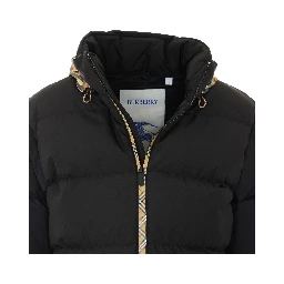 Burberry Coats Black
