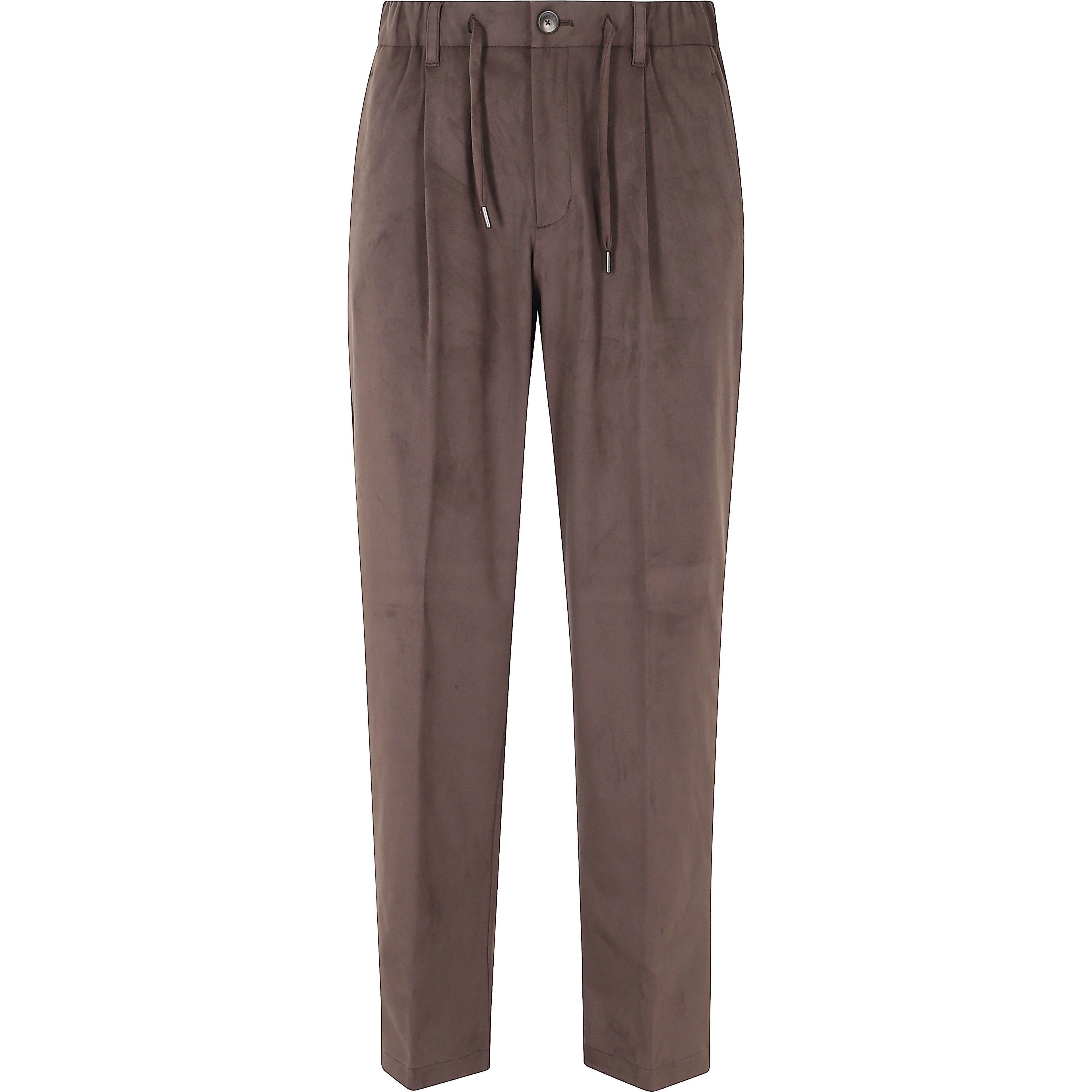 PANT LACCETTI EFFETTO SUEDE