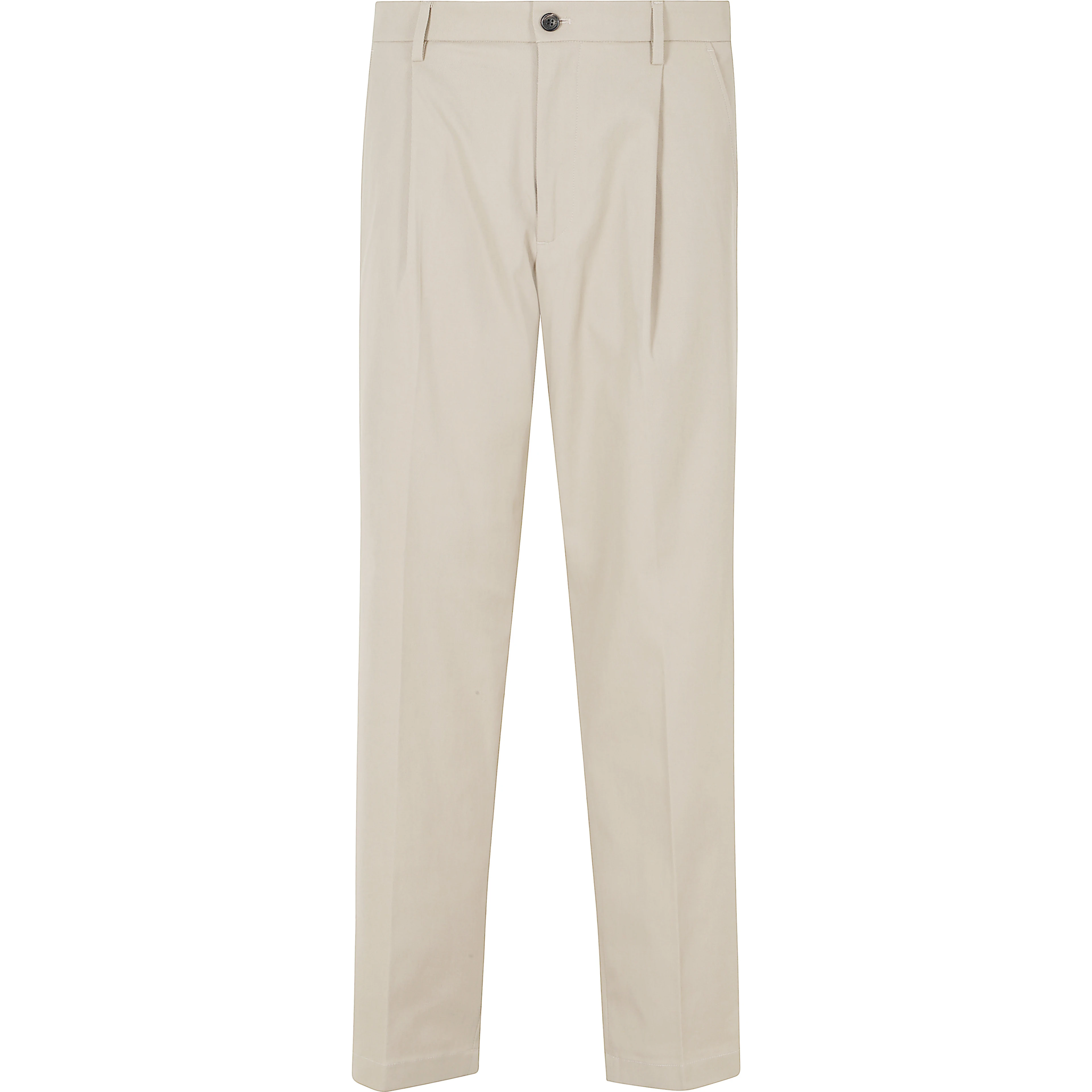 GIN PANT 1 PINCES GAMBA AMPIA DRILL TECNICO
