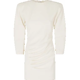 NEW AMANDA ROUNDED SHOULDER MINI DRESS