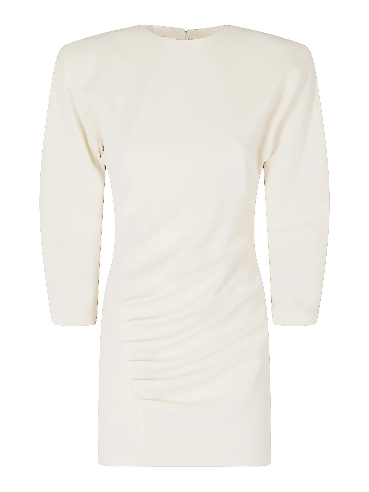 NEW AMANDA ROUNDED SHOULDER MINI DRESS