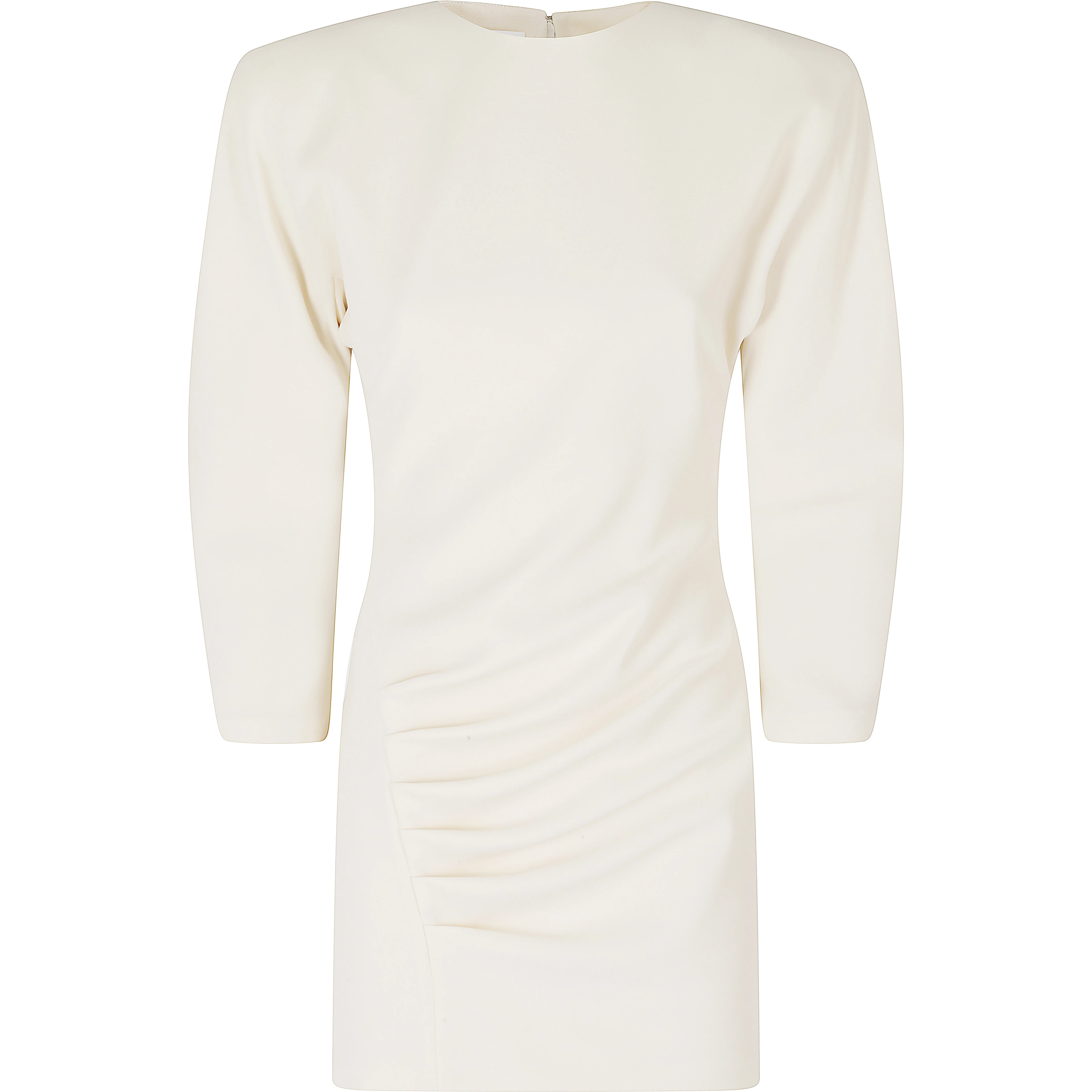 NEW AMANDA ROUNDED SHOULDER MINI DRESS