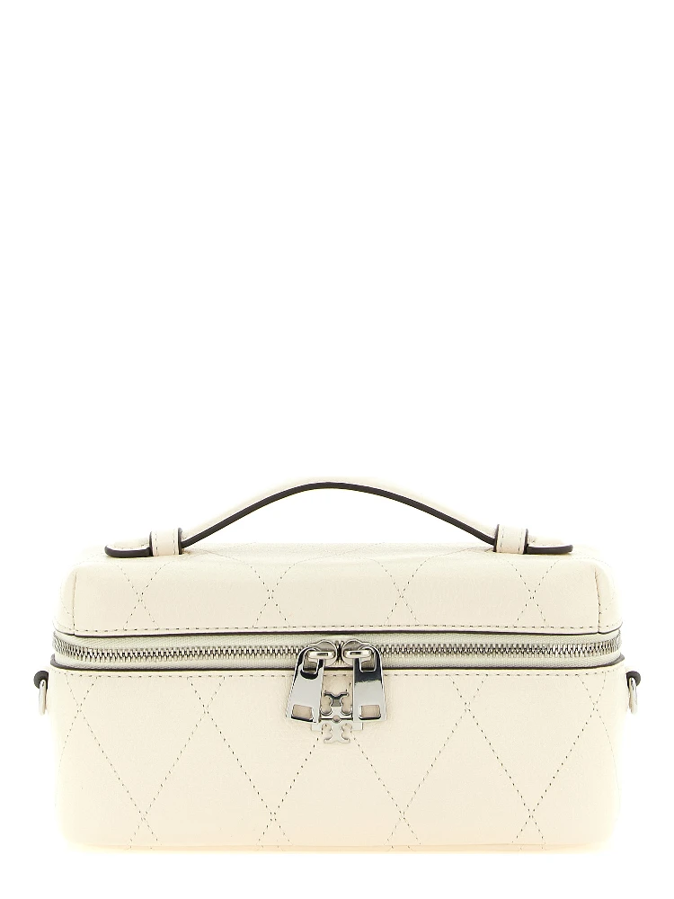 White Cowhide Crossbody Bag