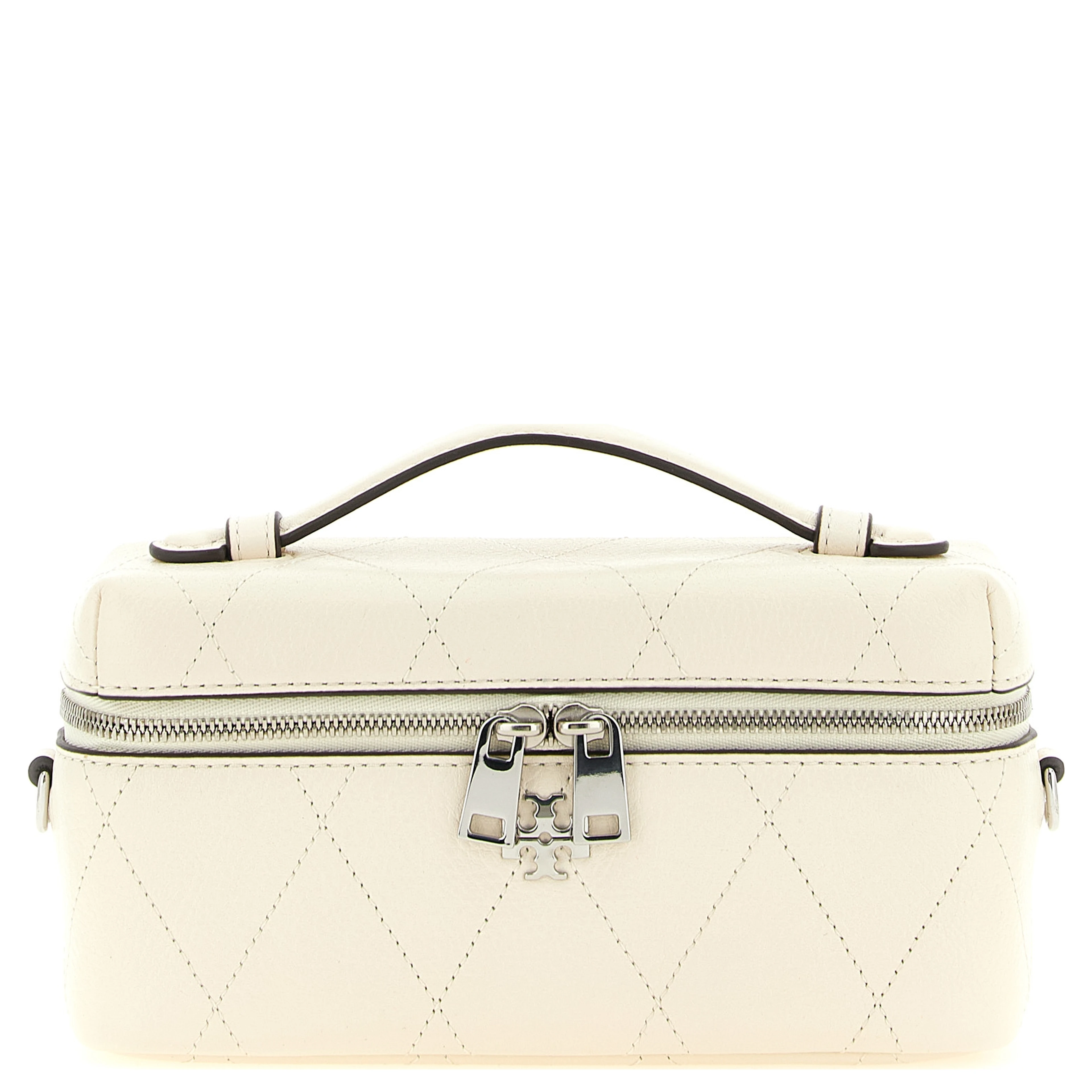 White Cowhide Crossbody Bag