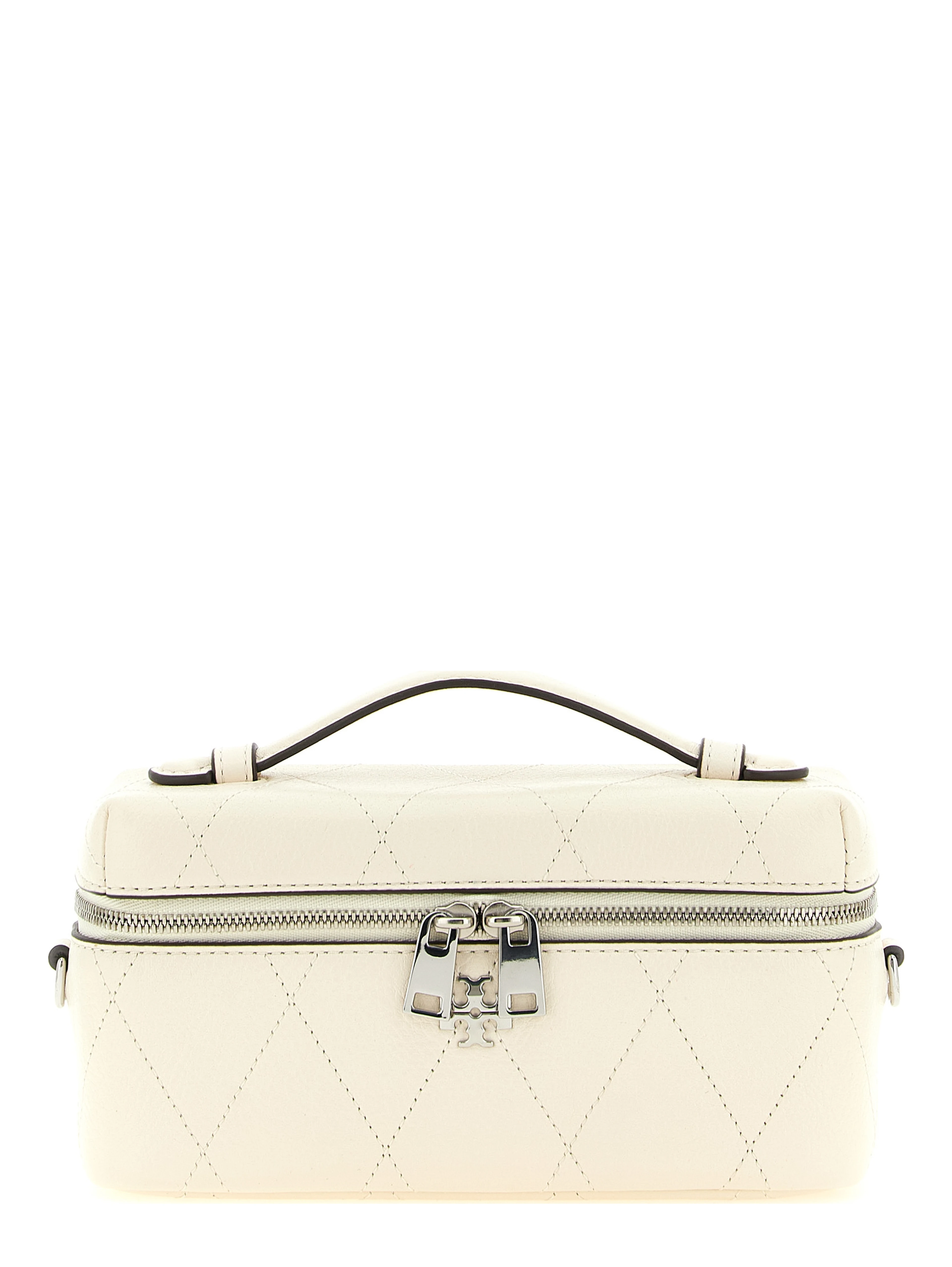 White Cowhide Crossbody Bag
