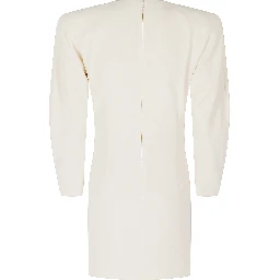 NEW AMANDA ROUNDED SHOULDER MINI DRESS
