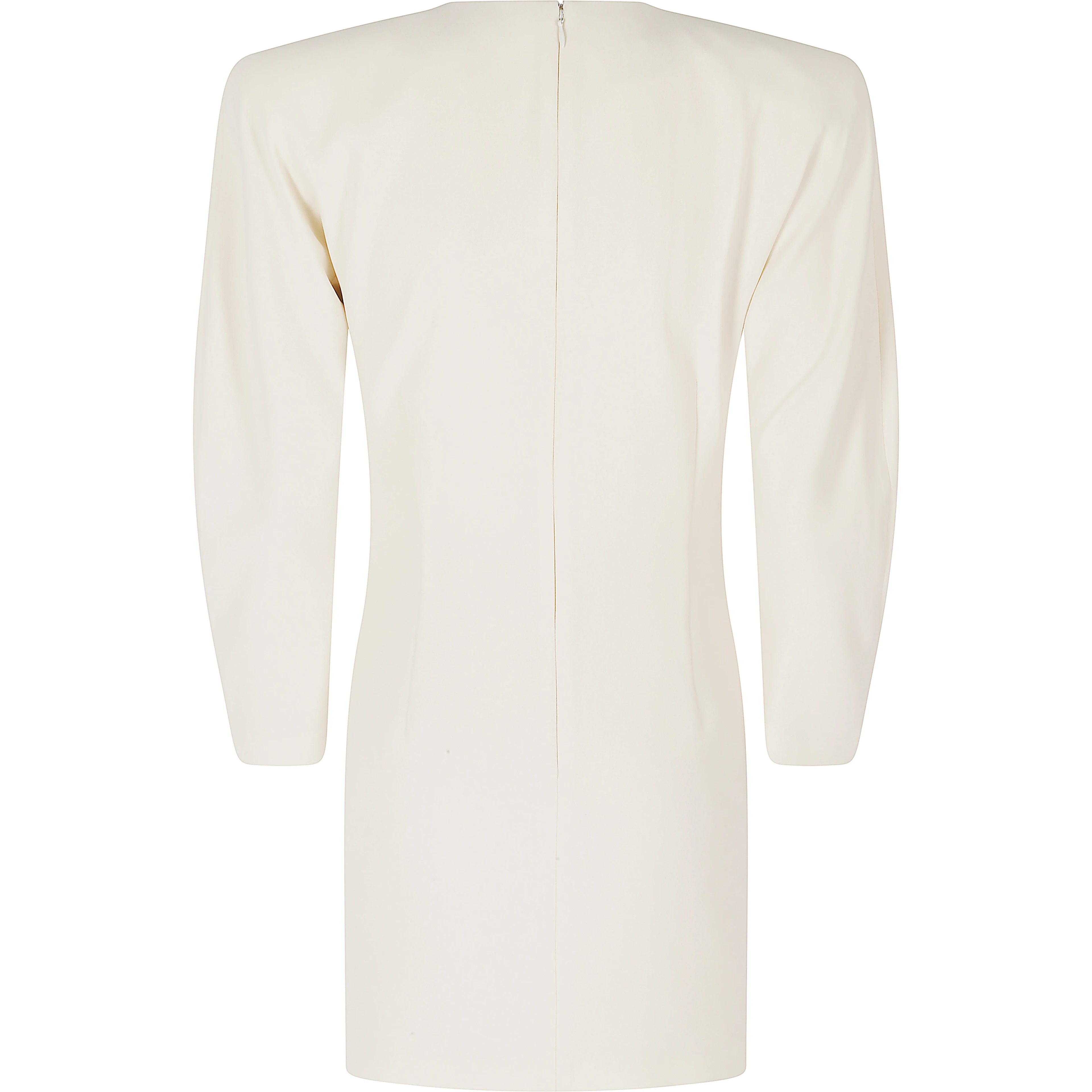 NEW AMANDA ROUNDED SHOULDER MINI DRESS