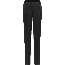 Black Silk Bottoms Sleepwear