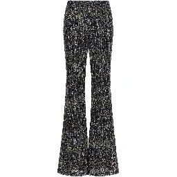 Multicolor Polyamide Flared Pants