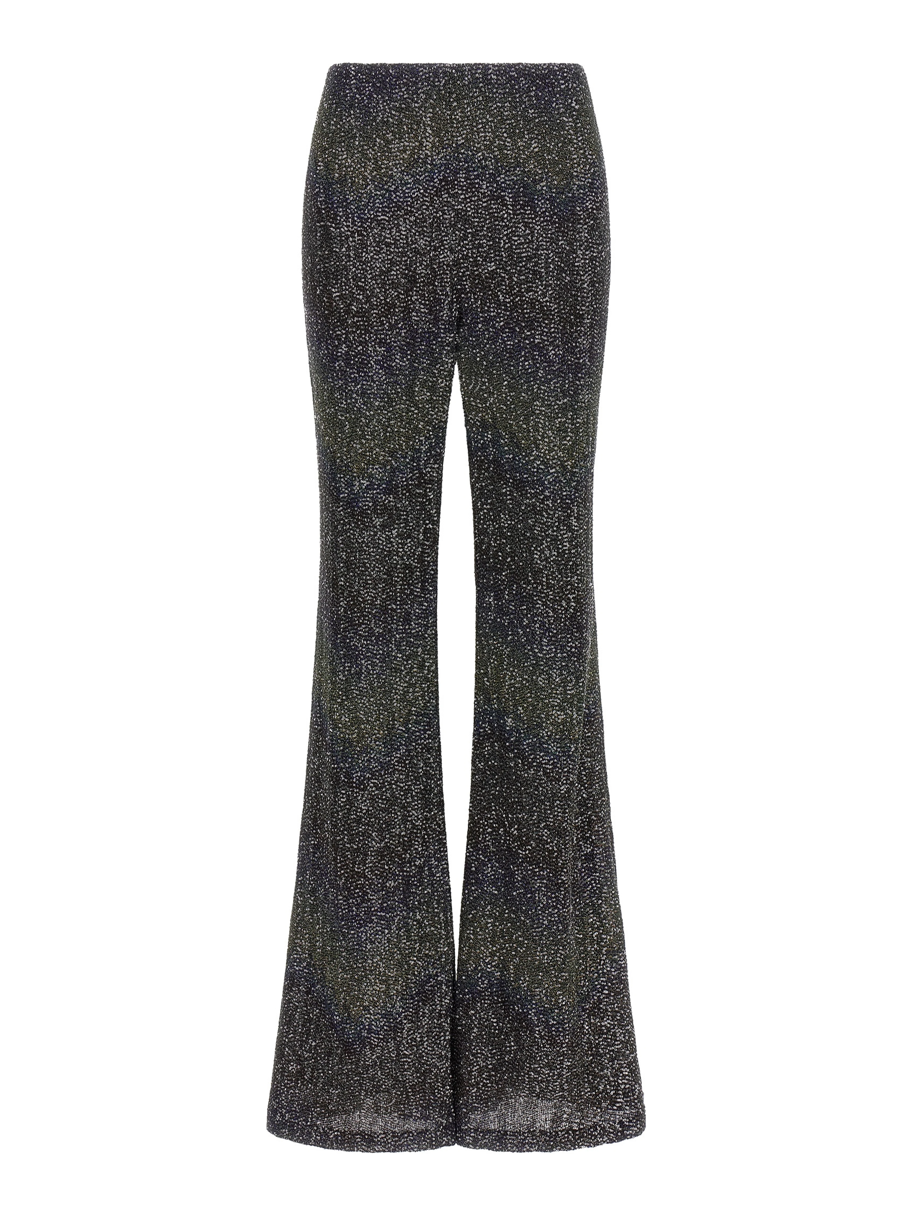 Multicolor Polyamide Flared Pants