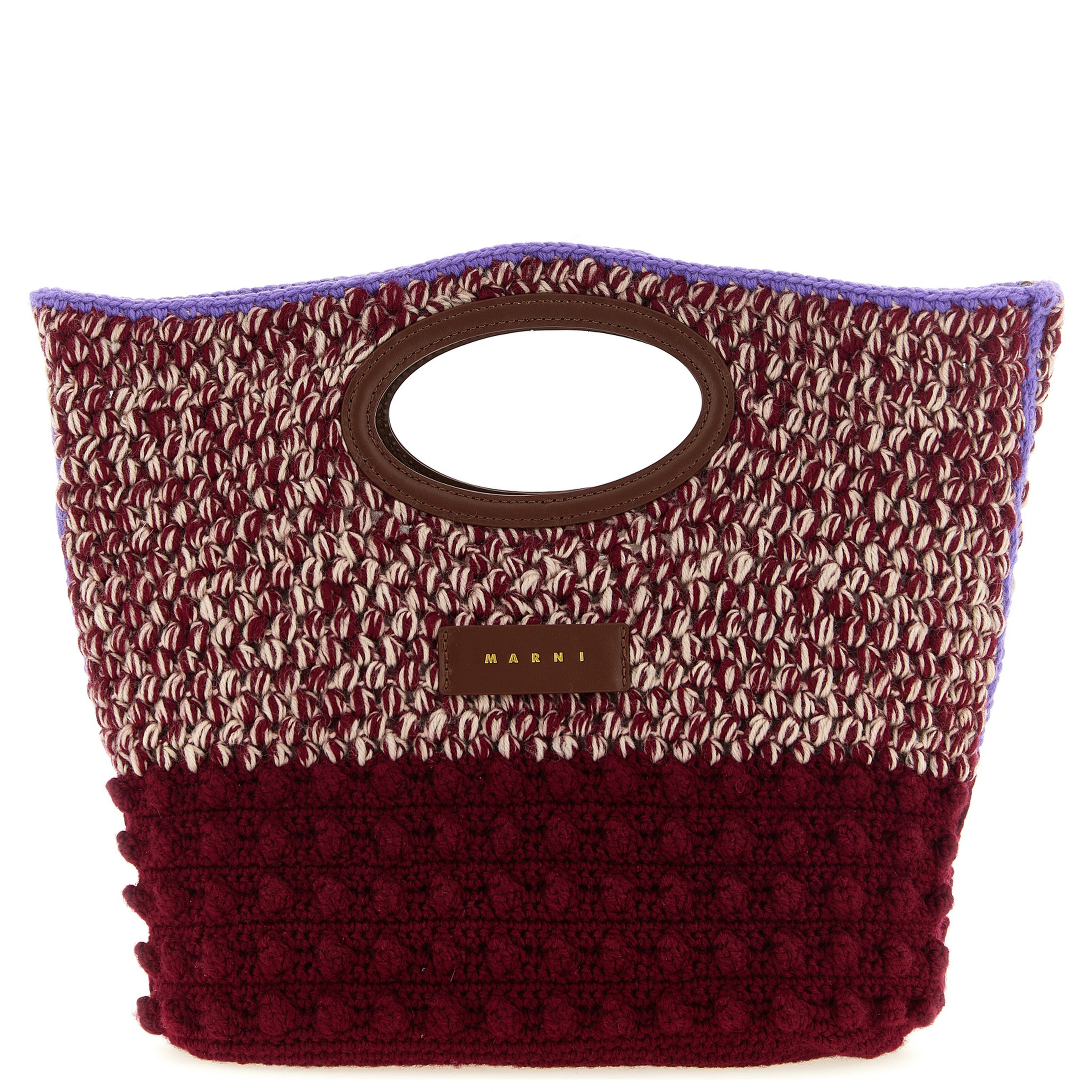 Bordeaux Wool Handbag