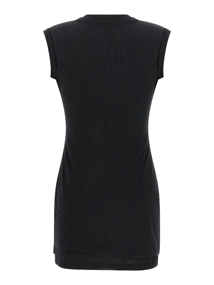 Black Cotton Short Dress alternative