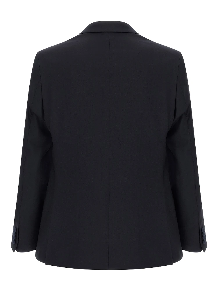 Black Wool Two-Piece Suit alternative