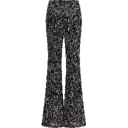 Multicolor Polyamide Flared Pants