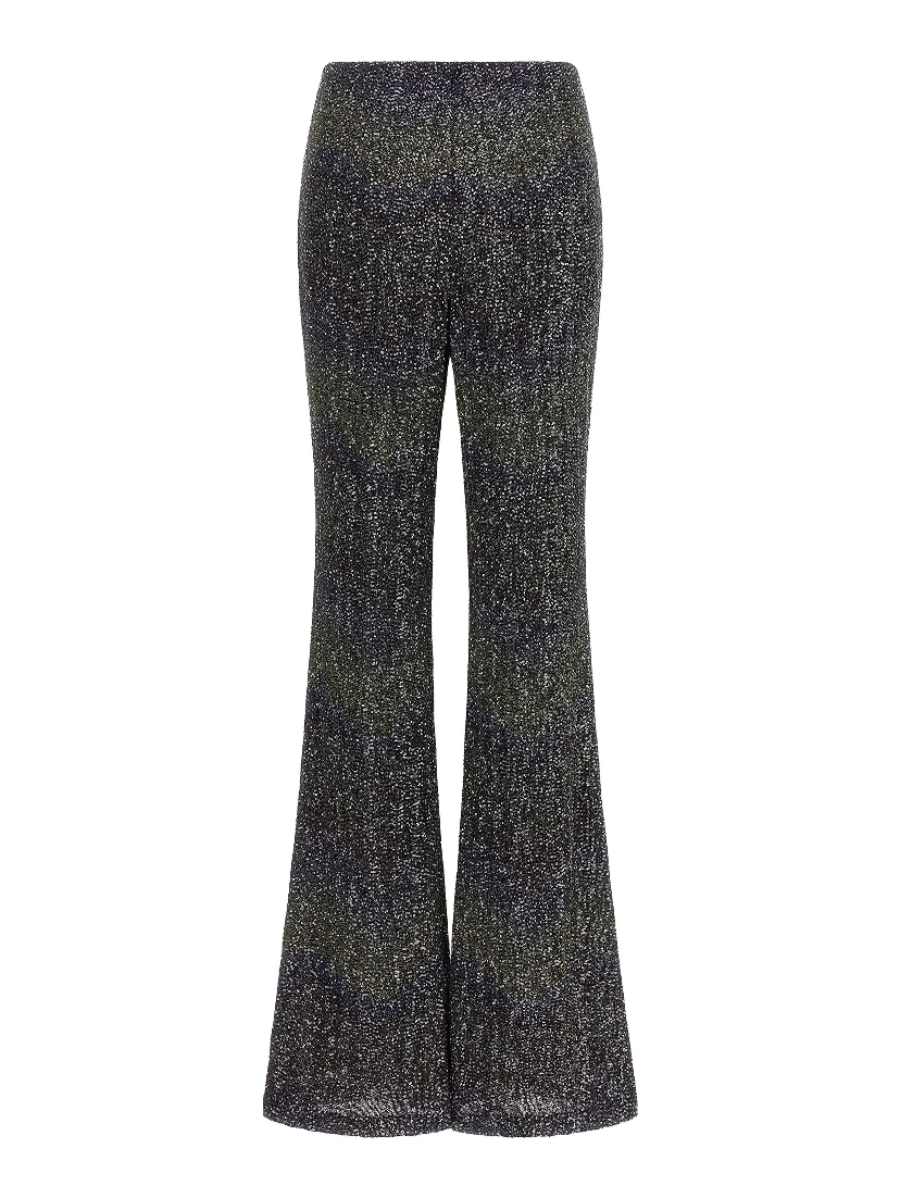 Multicolor Polyamide Flared Pants