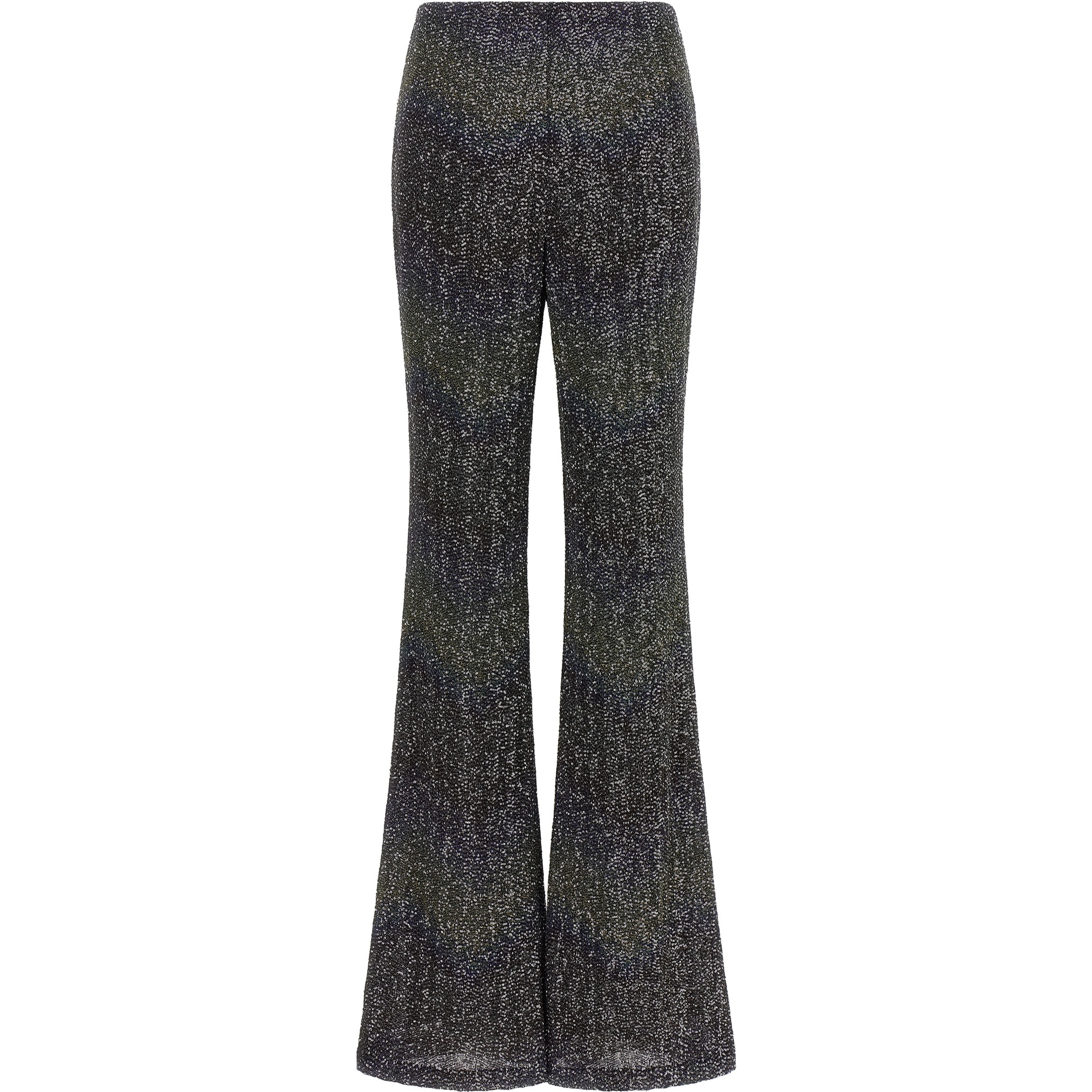Multicolor Polyamide Flared Pants