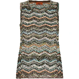 Multicolor Viscose Blouse