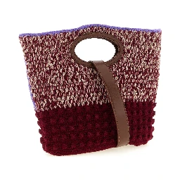 Bordeaux Wool Handbag
