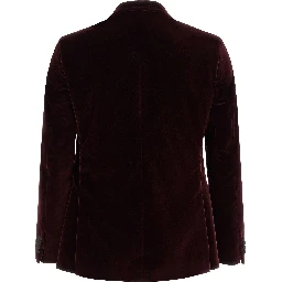 Bordeaux Cotton Blazer