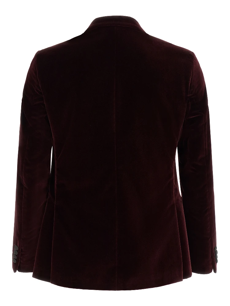Bordeaux Cotton Blazer alternative