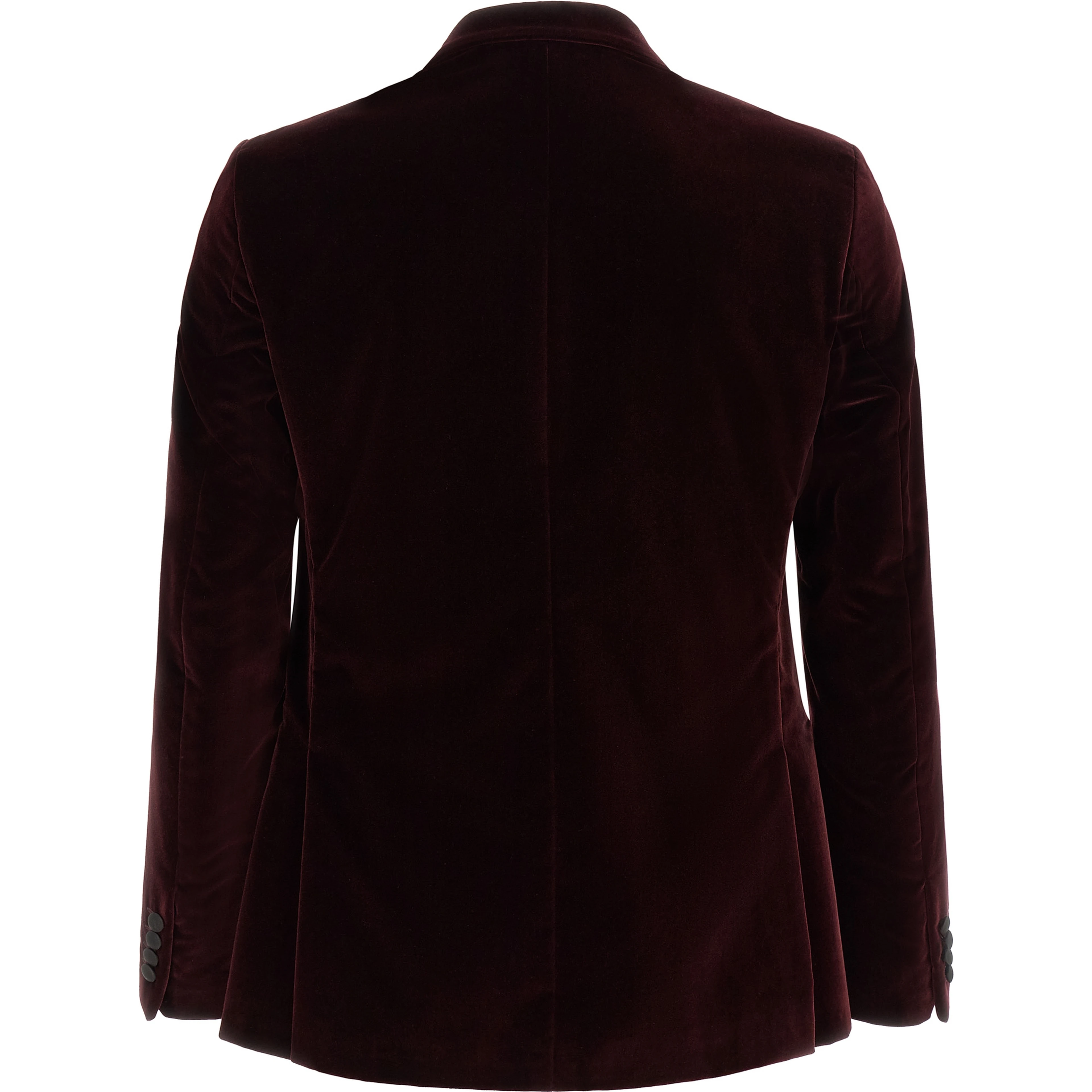 Bordeaux Cotton Blazer