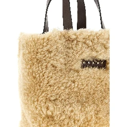 Multicolor Lamb Leather Handbag