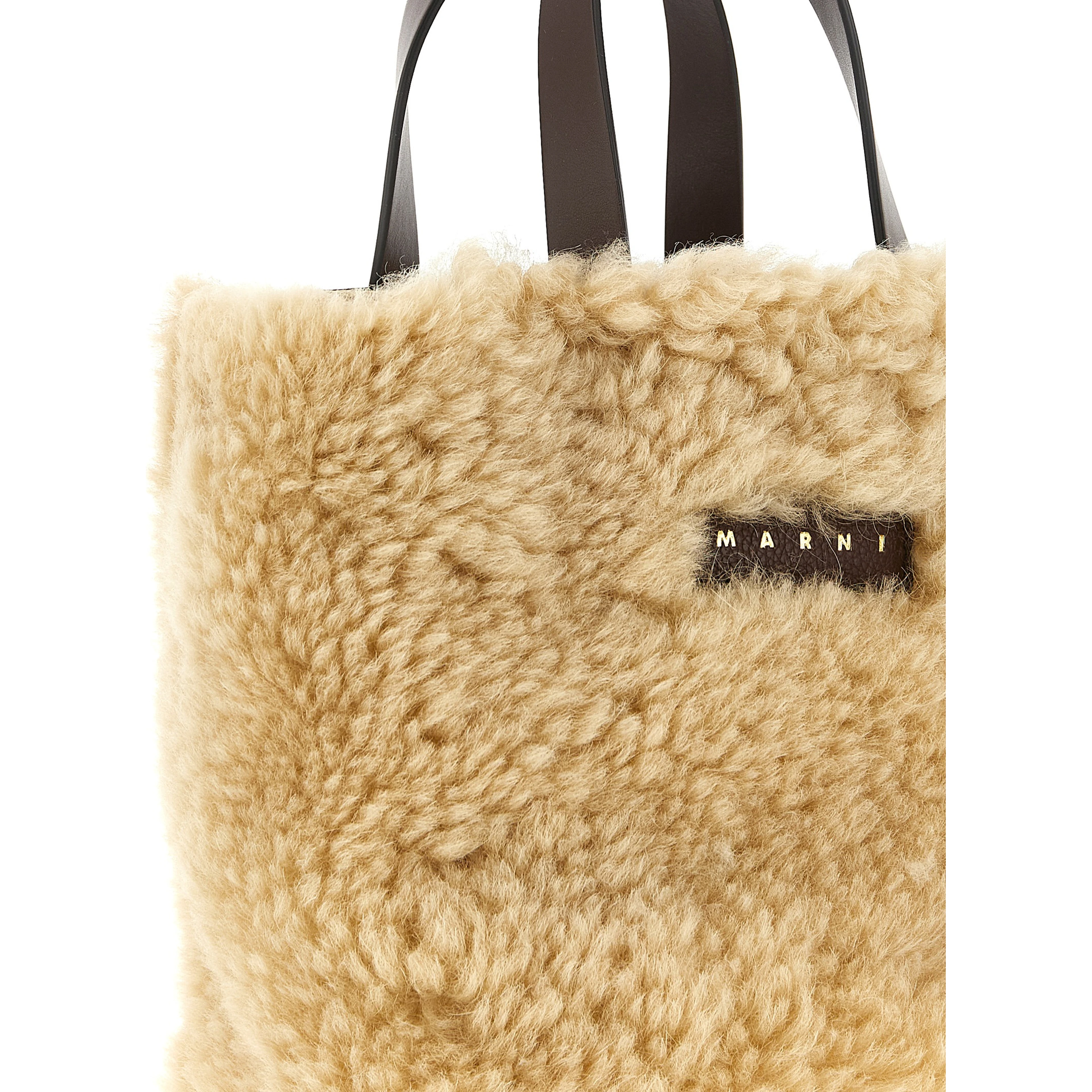 Multicolor Lamb Leather Handbag