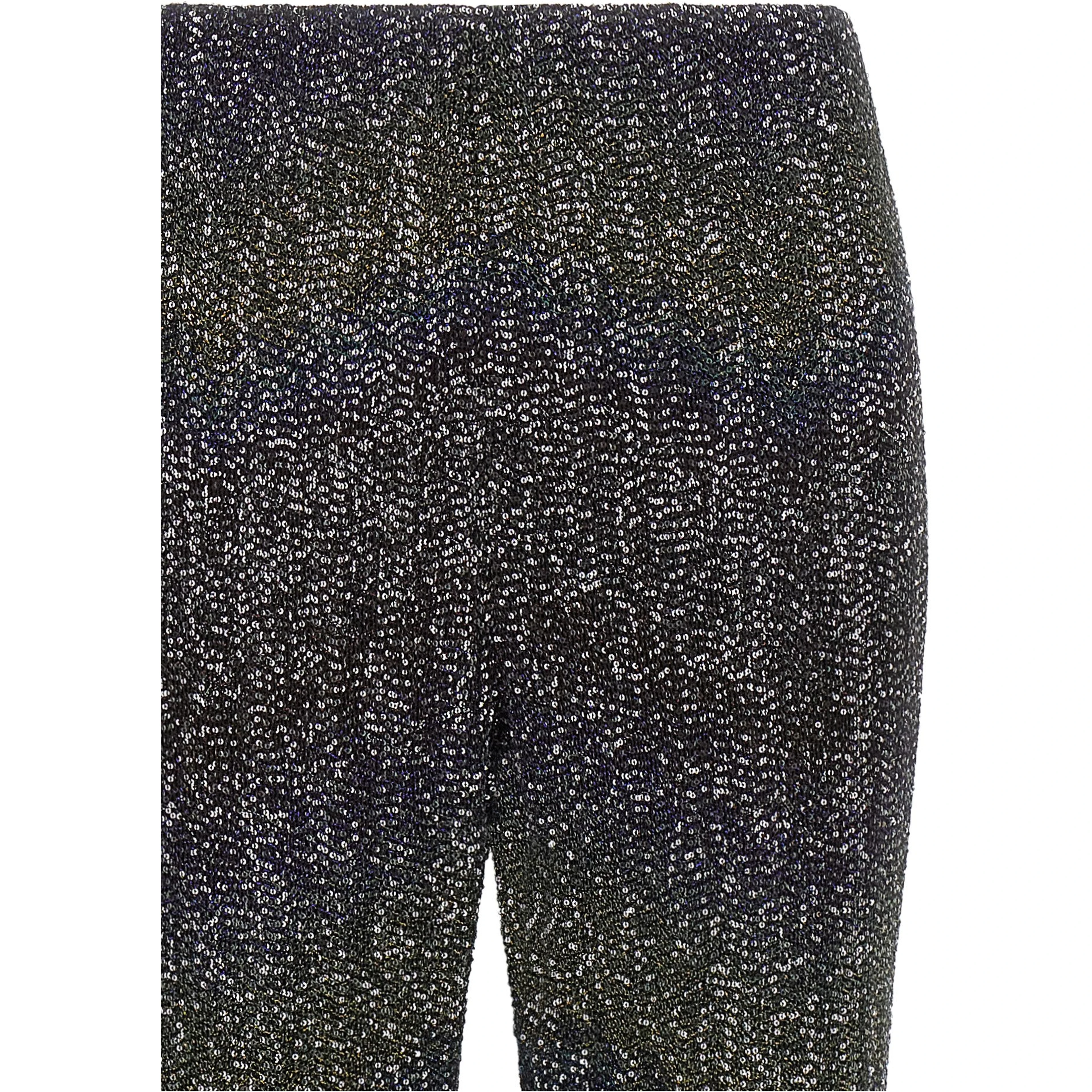 Multicolor Polyamide Flared Pants