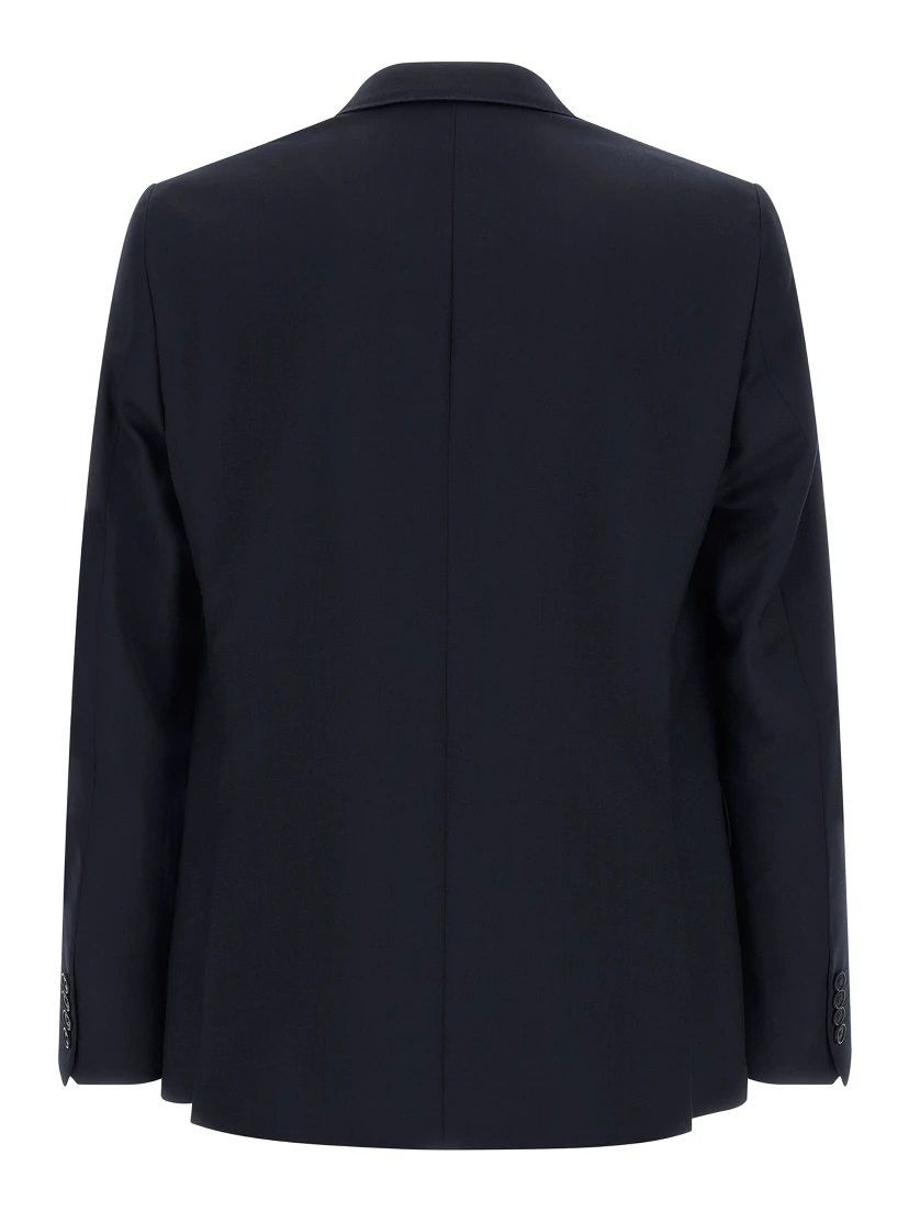 Blue Wool Suit