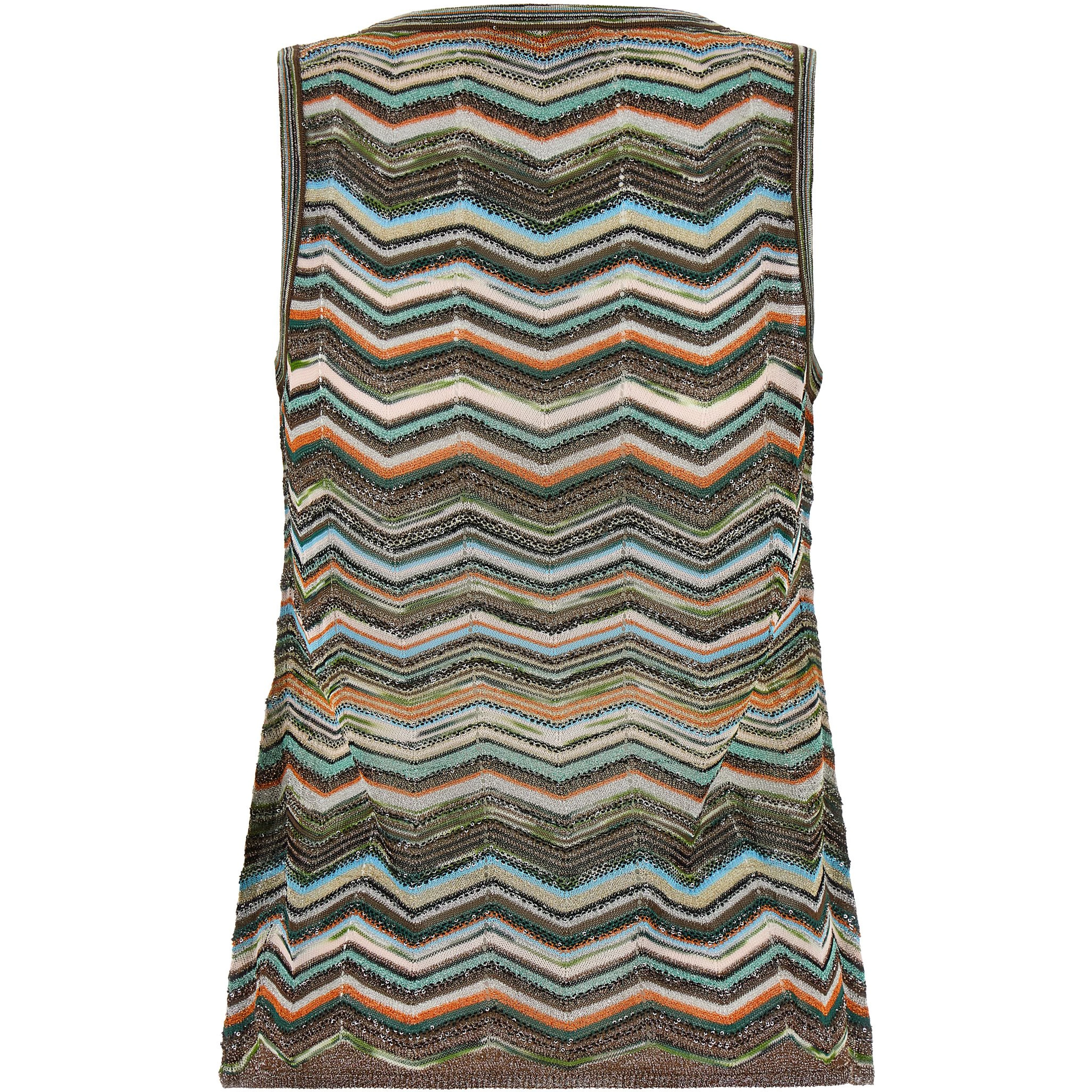 Multicolor Viscose Blouse