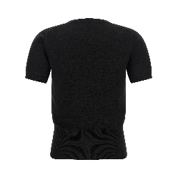 Black Cotton Cardigan