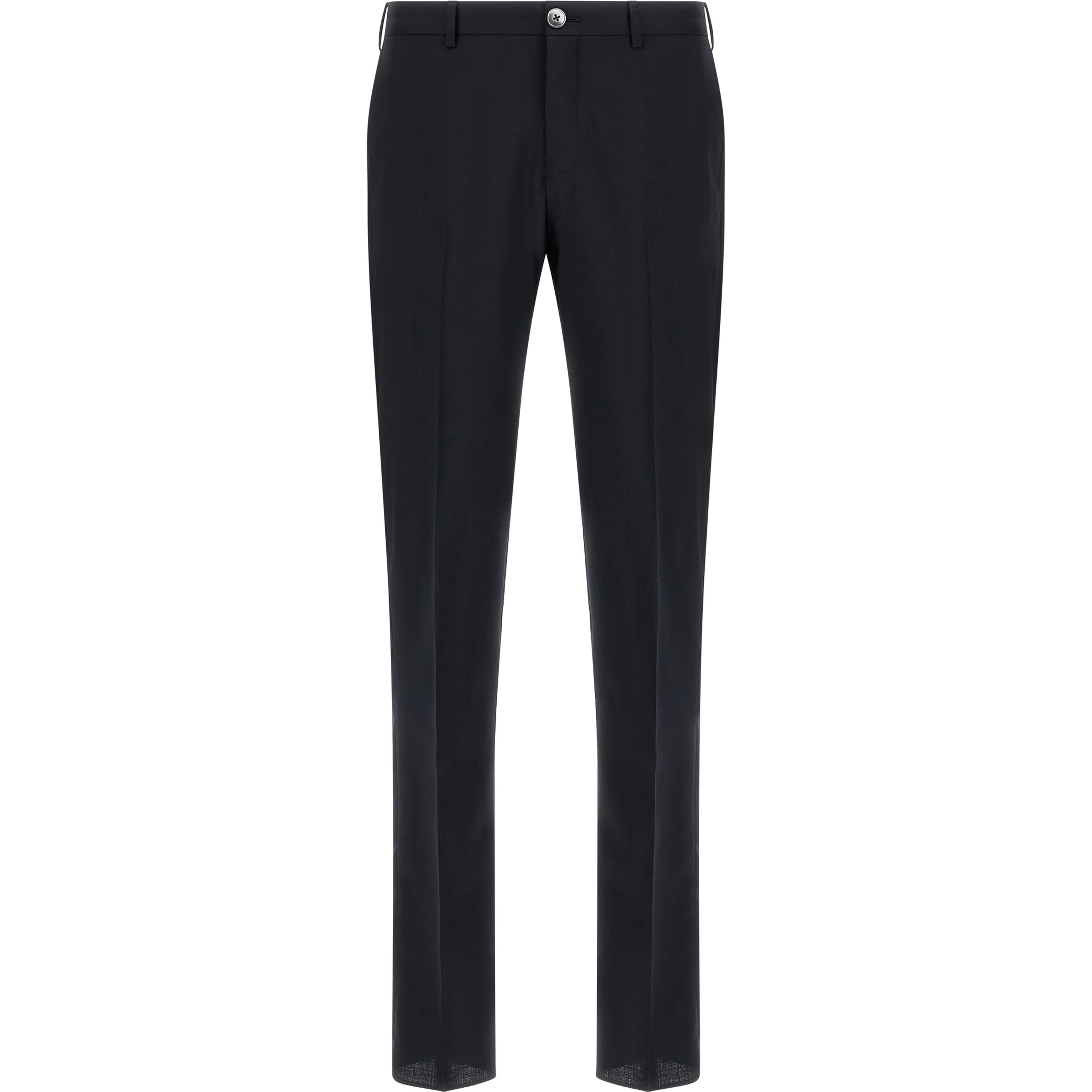 Black Wool Two-Piece Suit