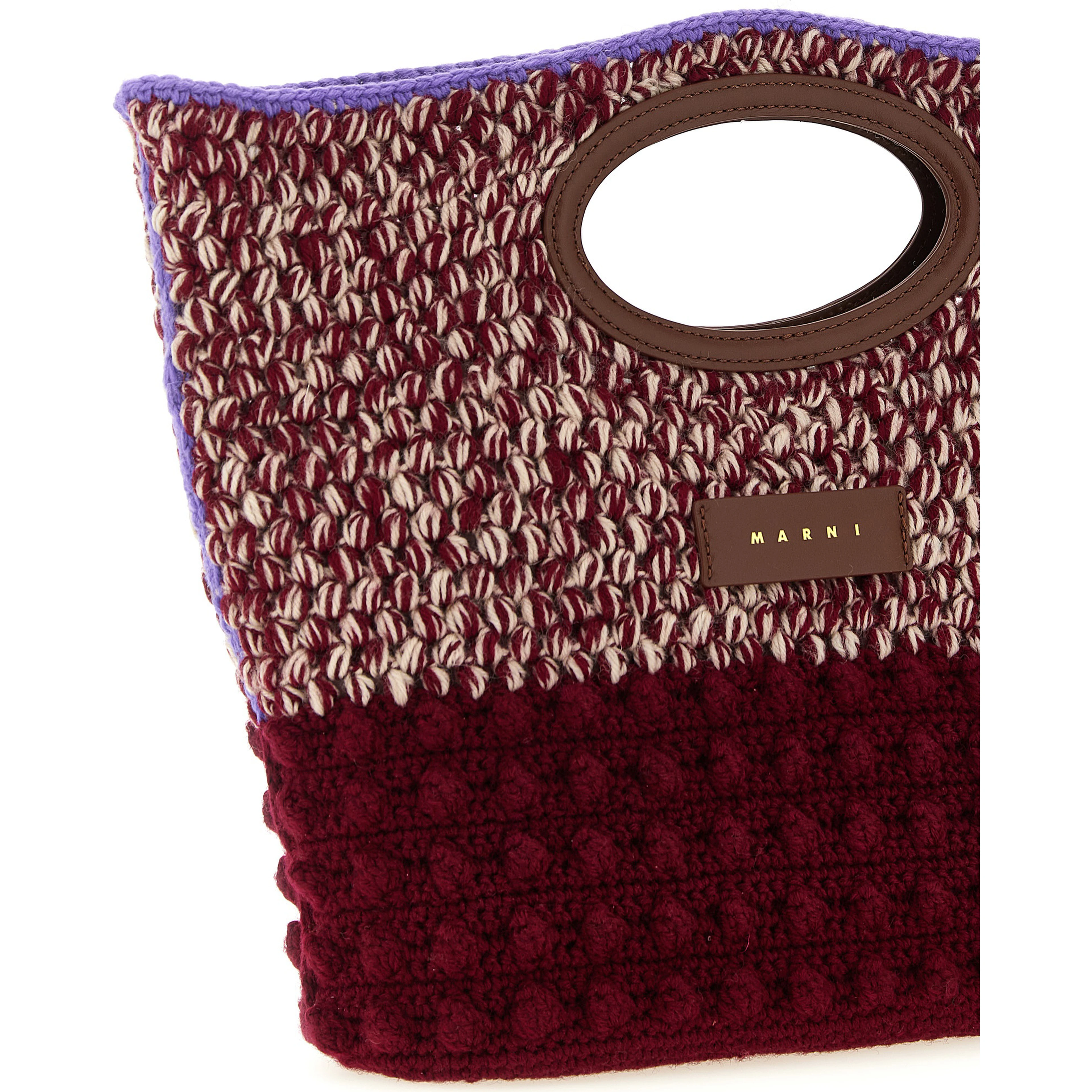 Bordeaux Wool Handbag