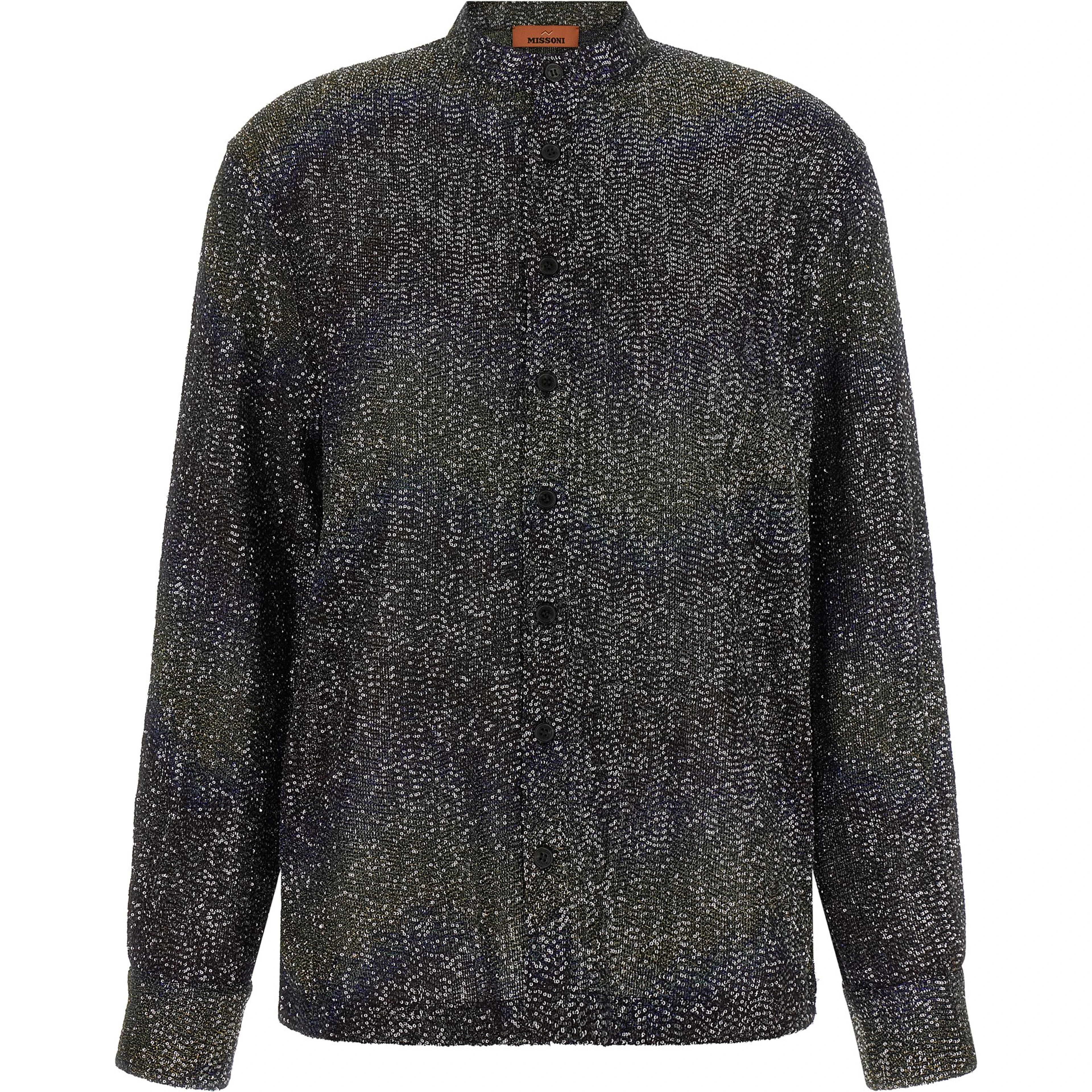Multicolor Polyamide Cardigan