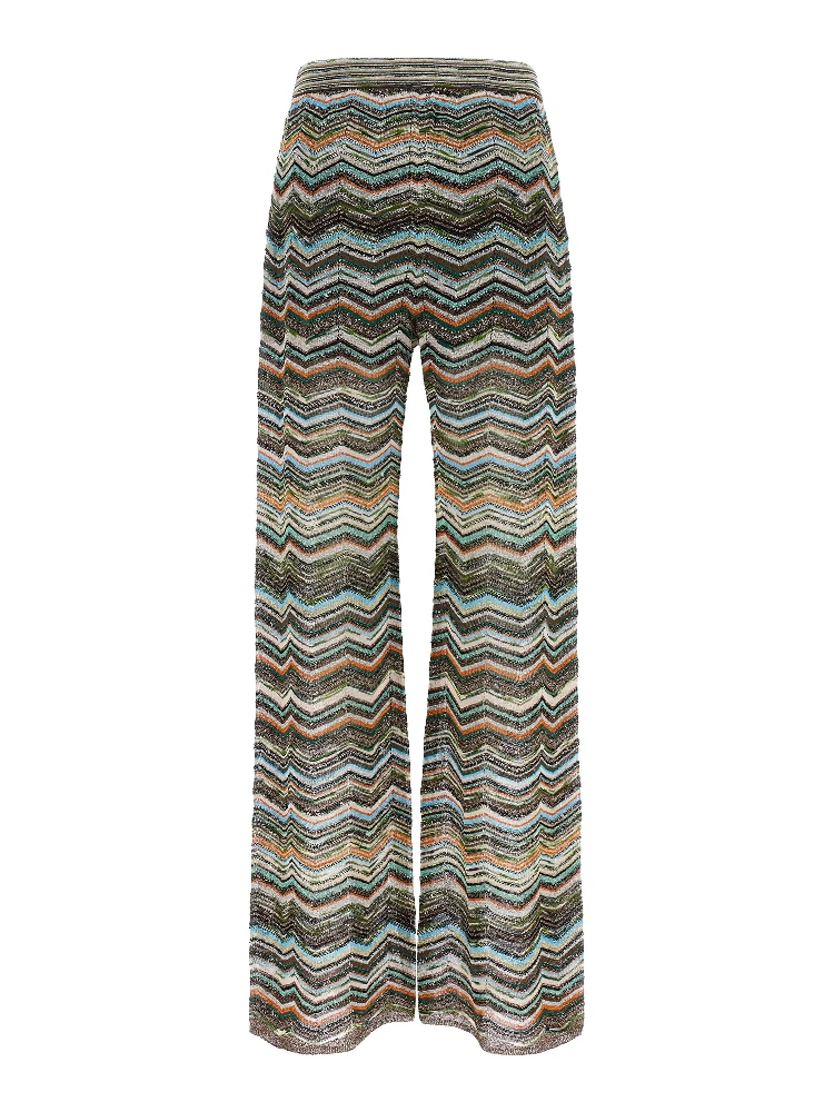 Multicolor Viscose Flared Pants alternative