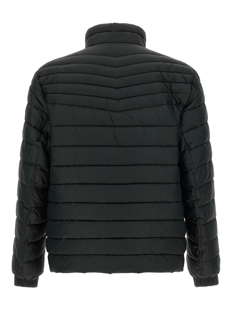 Black Recycled Polyamide Full-Length Jacket alternative