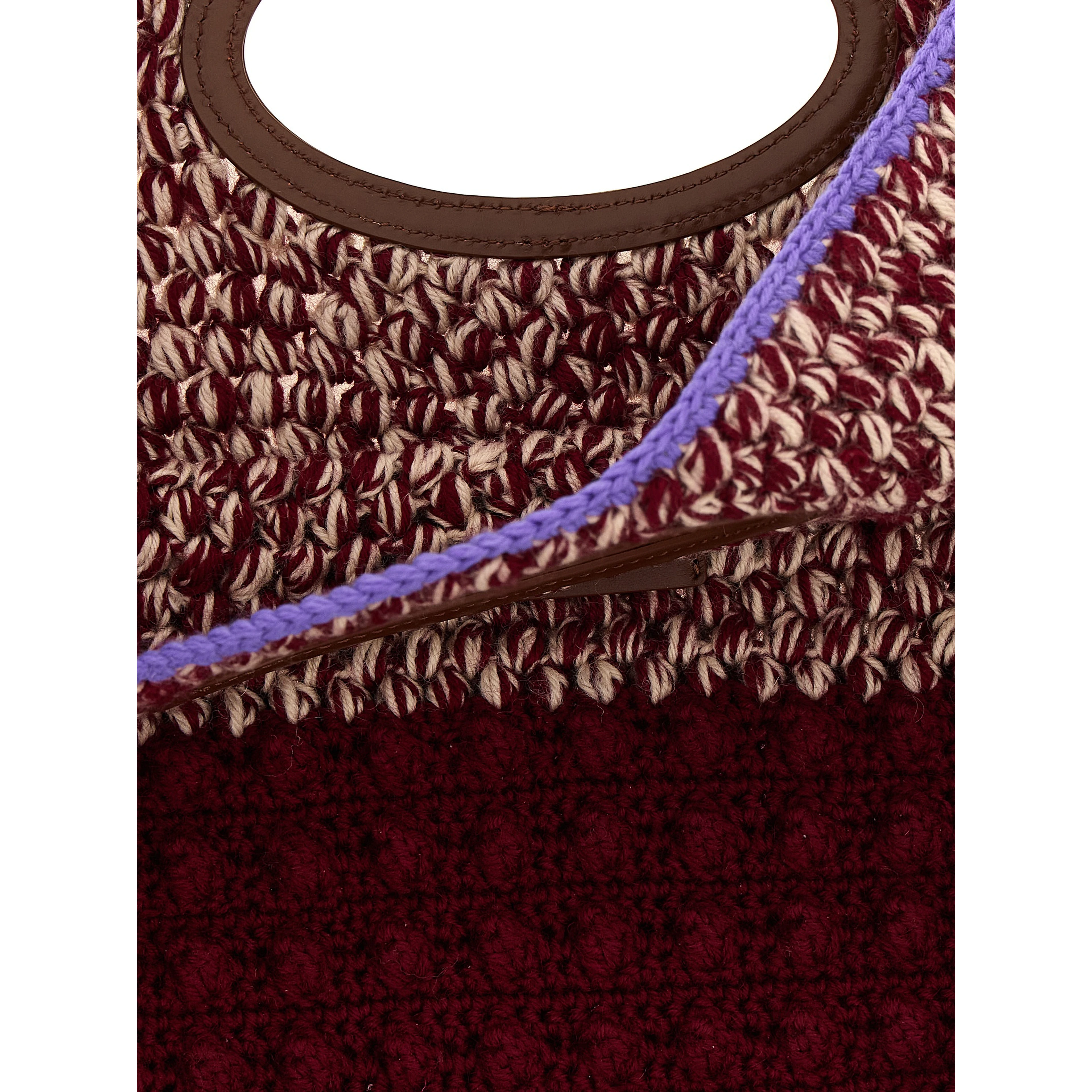 Bordeaux Wool Handbag