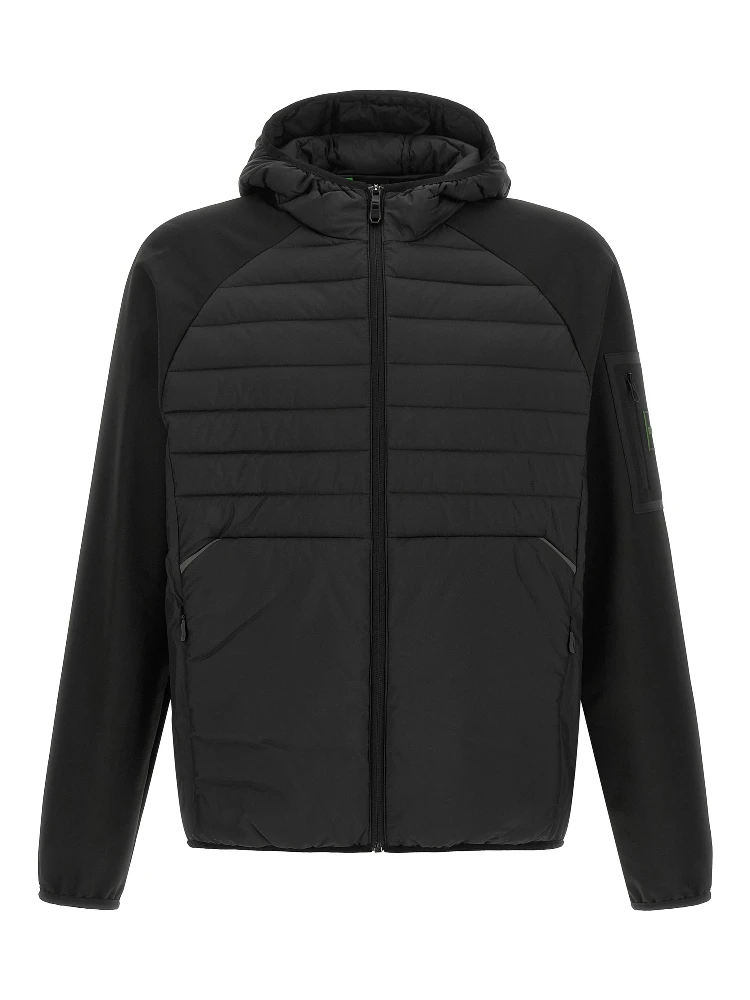 Black Rubber Sweatshirt