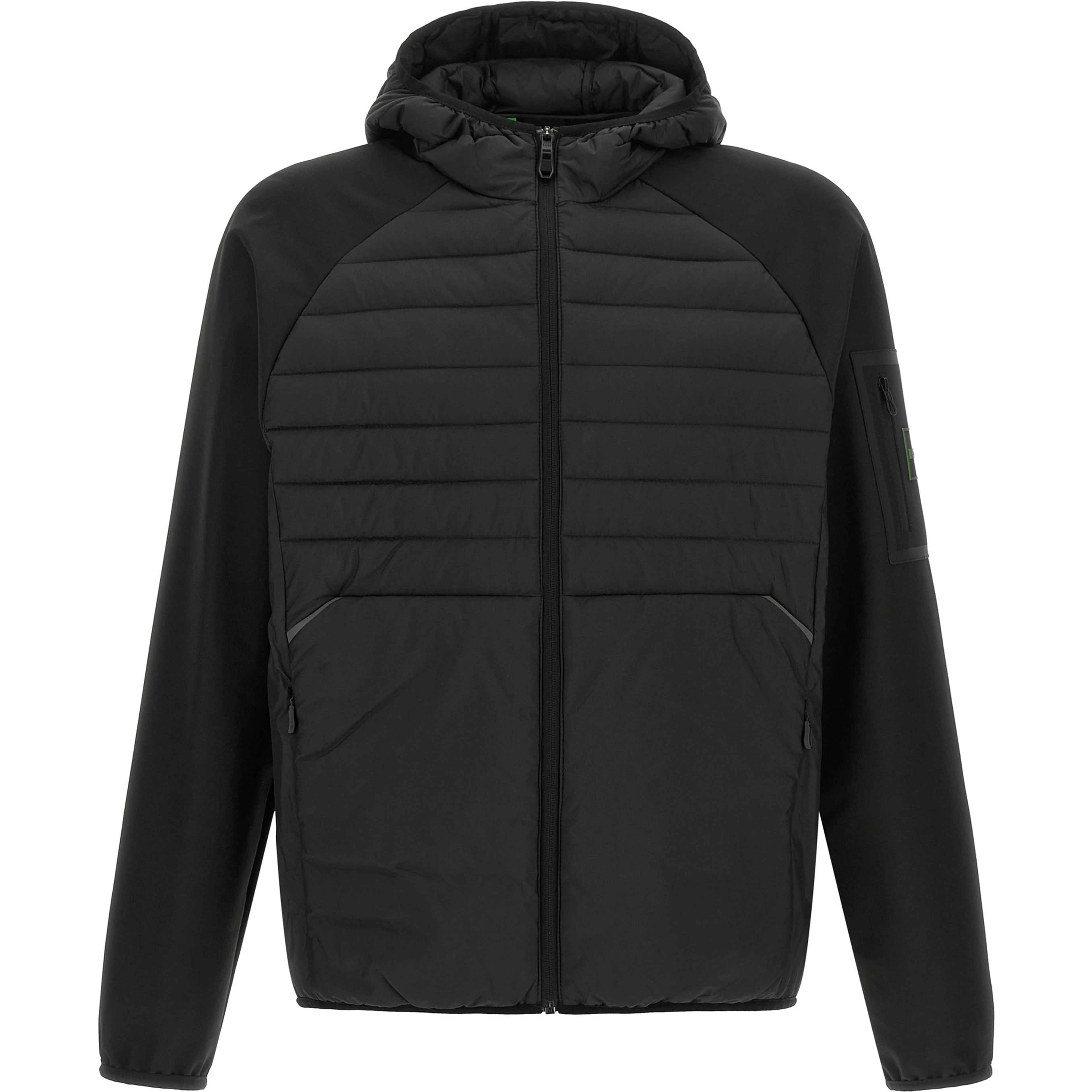 Black Rubber Sweatshirt