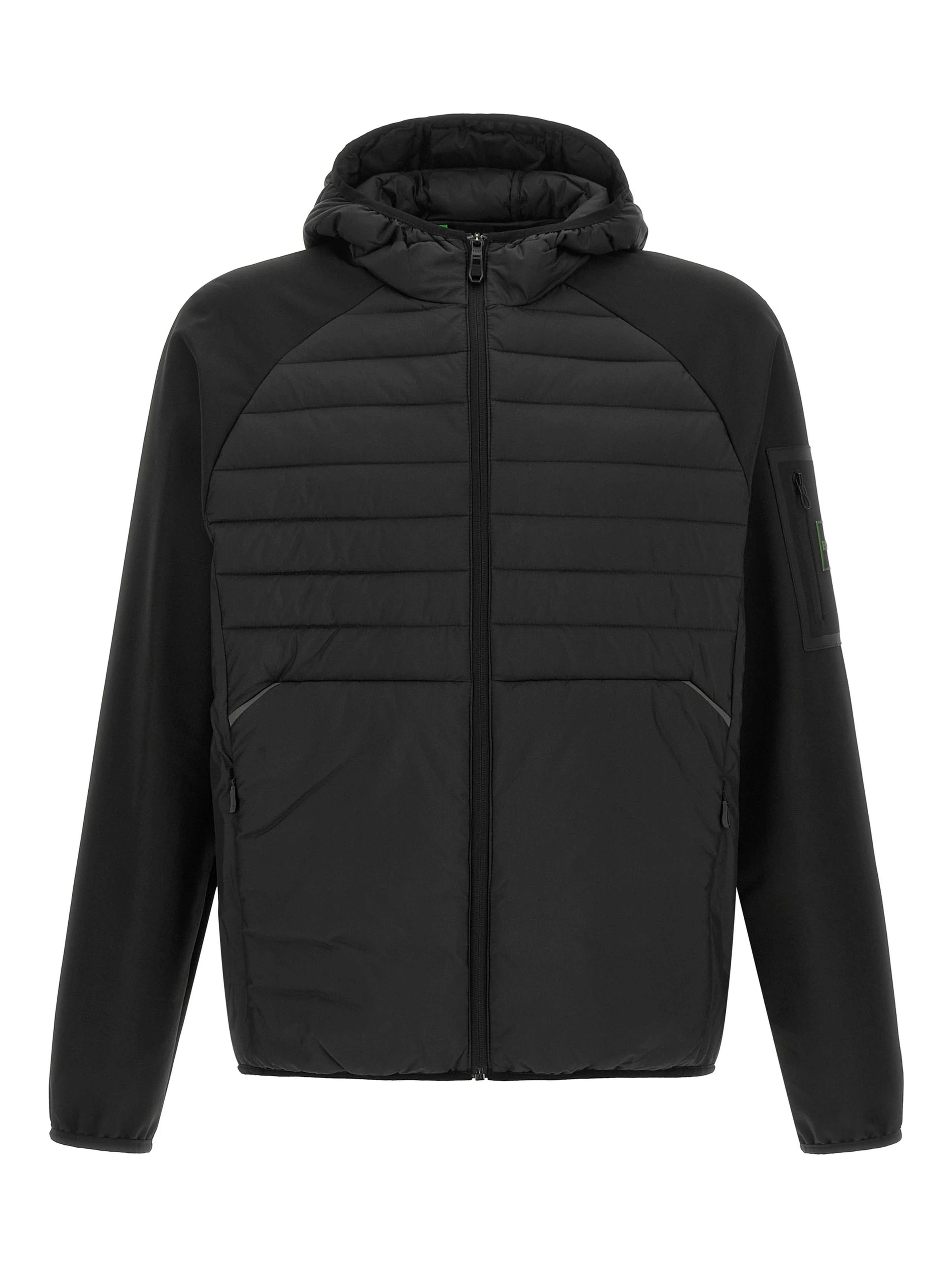 Black Rubber Sweatshirt