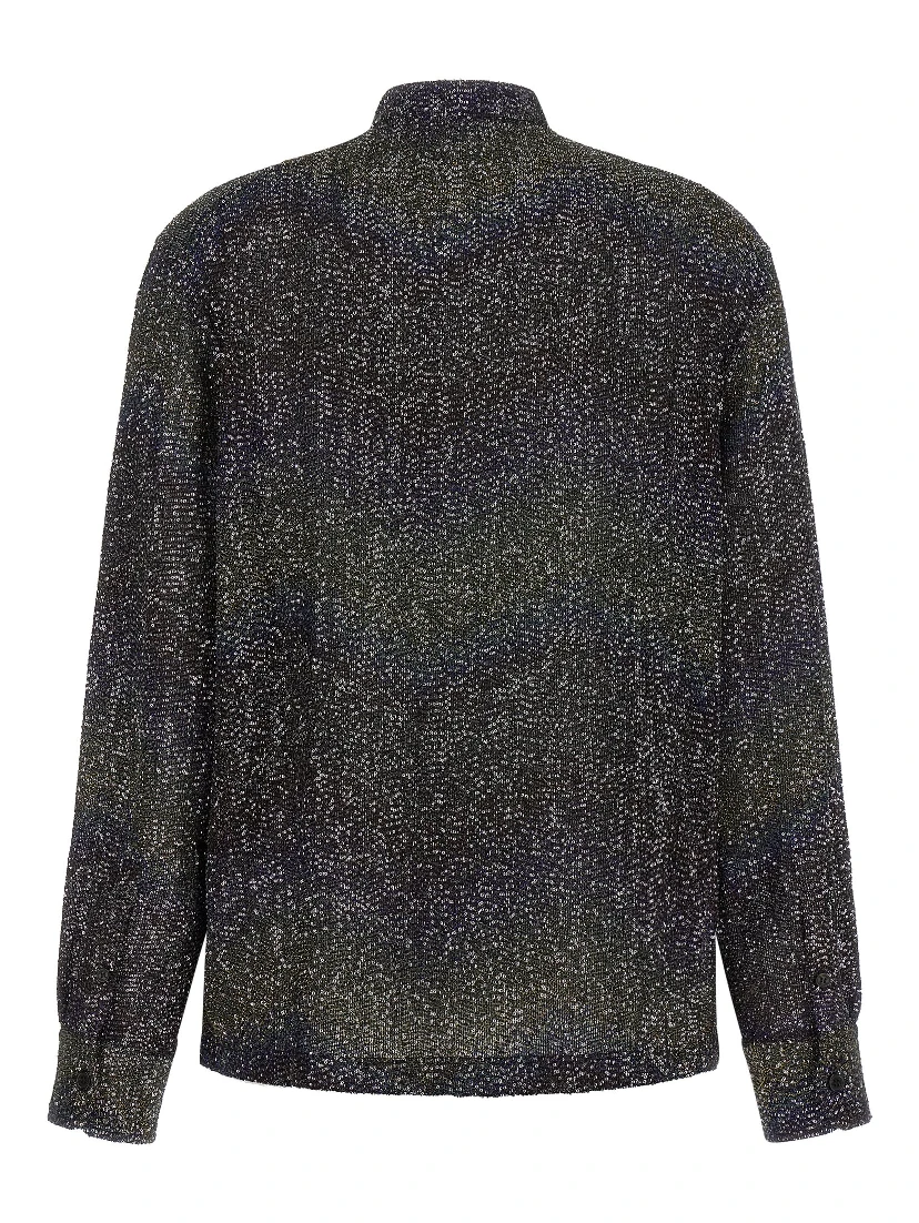 Multicolor Polyamide Cardigan