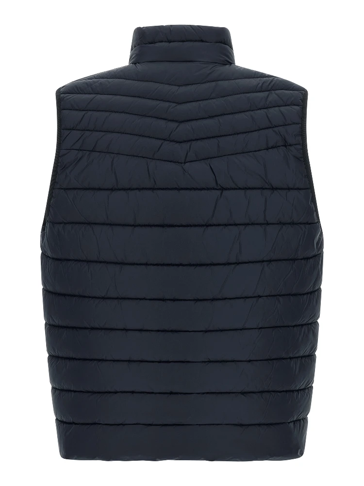 Blue Recycled Polyamide Sleeveless Jacket alternative