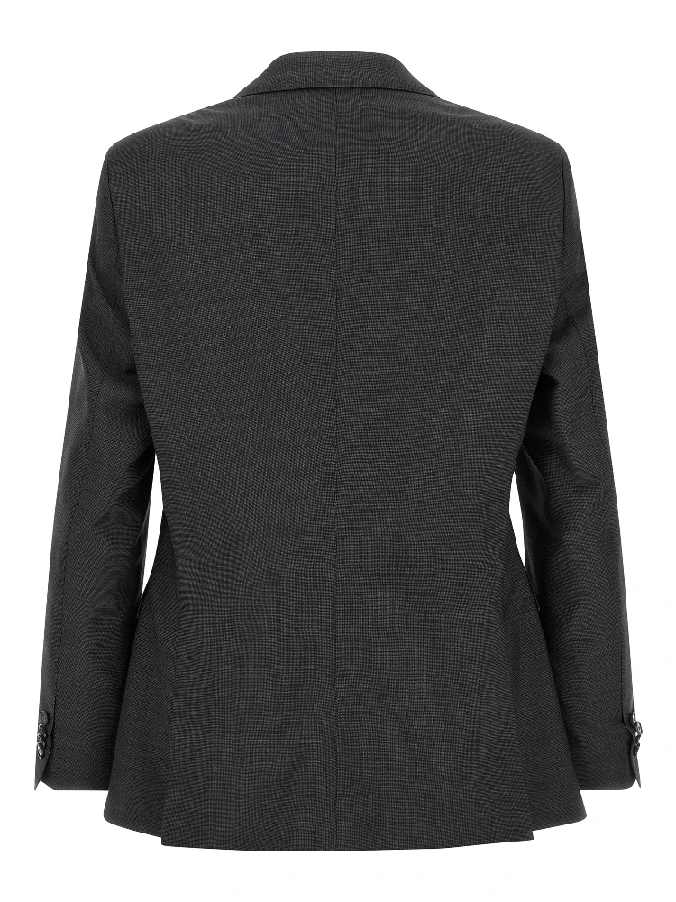 Gray Virgin Wool Two-Piece Suit alternative